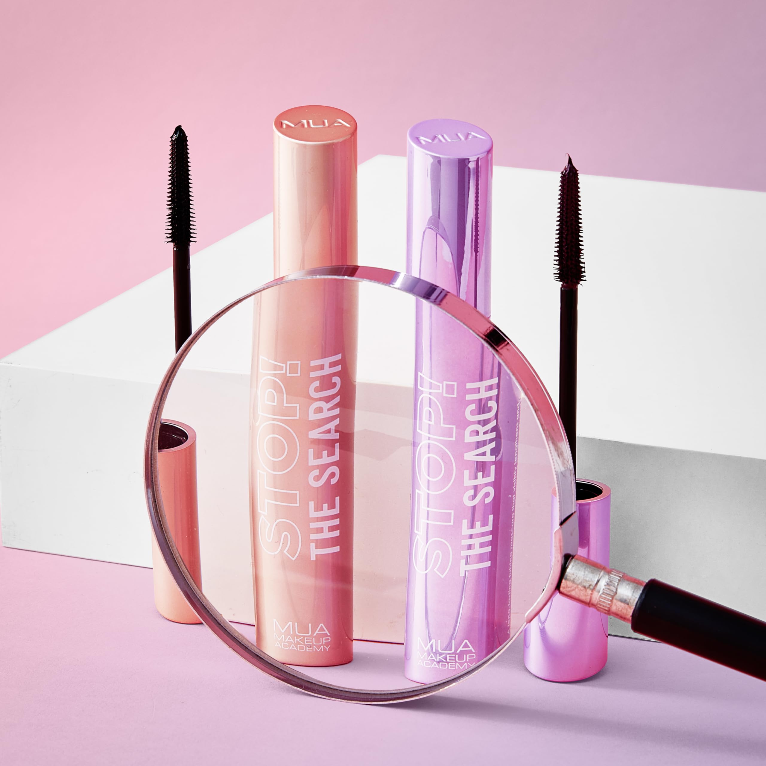 MUA Stop The Search Mascara - Lengthening, Volumizing, Curling | Blackberry | 12 ml 10