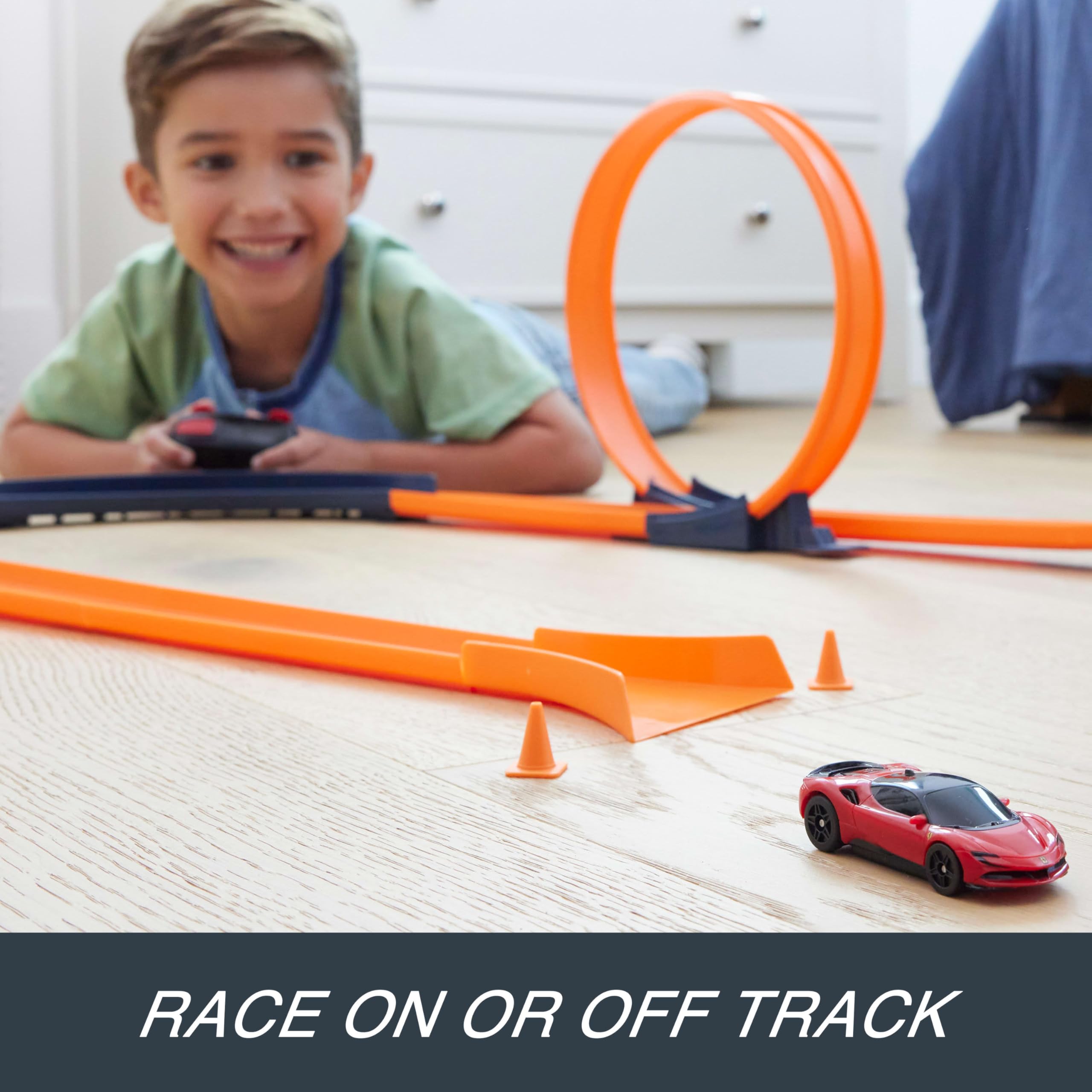 Hot Wheels RC Ferrari SF90 Stradale Assetto Fiorano - 1:64 Scale Remote-Control Car for Kids 5+ 14