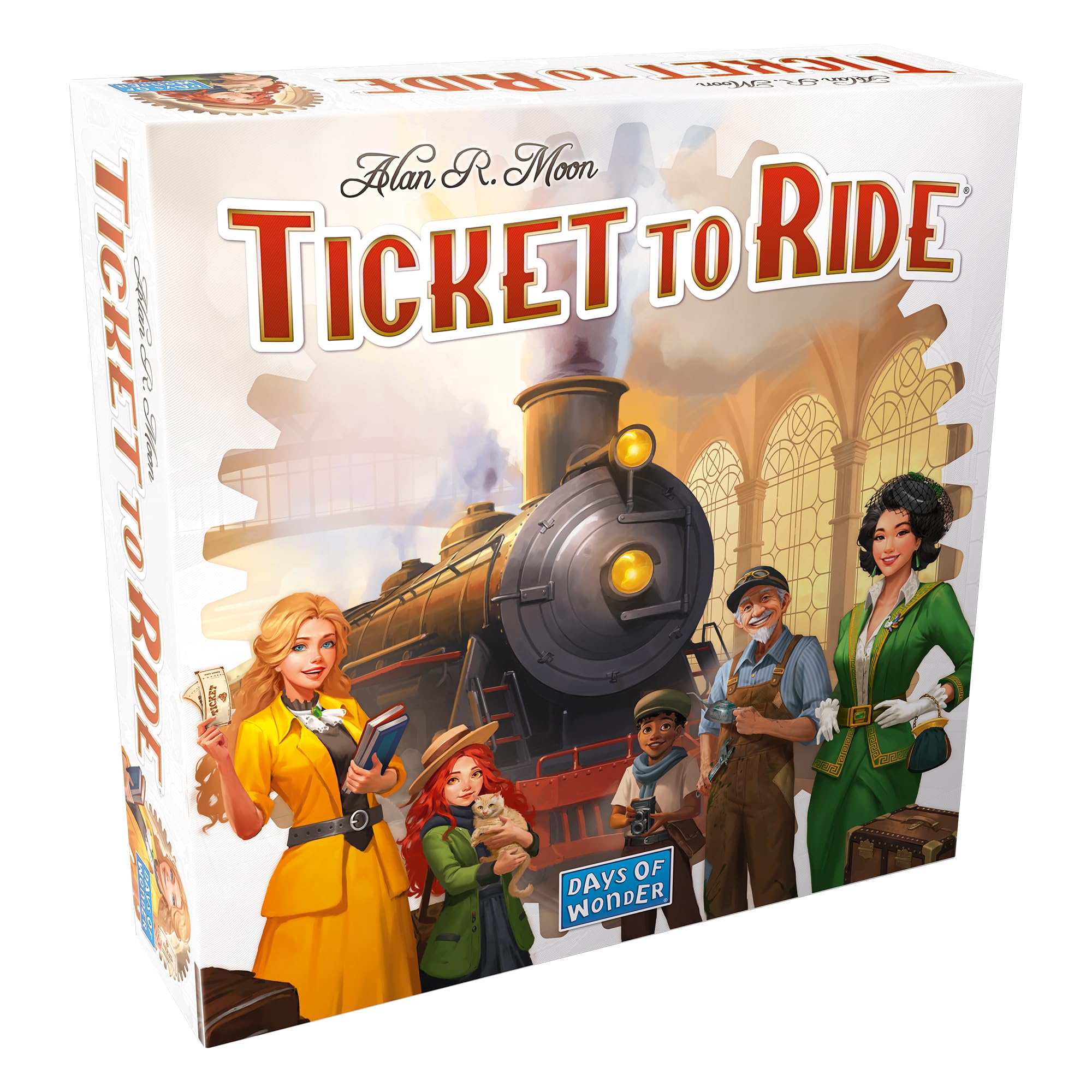 Days of Wonder Ticket to Ride Refresh Edition Board Game | Ages 8+ | 2-5 Players | 30-60 Min Playtime 1