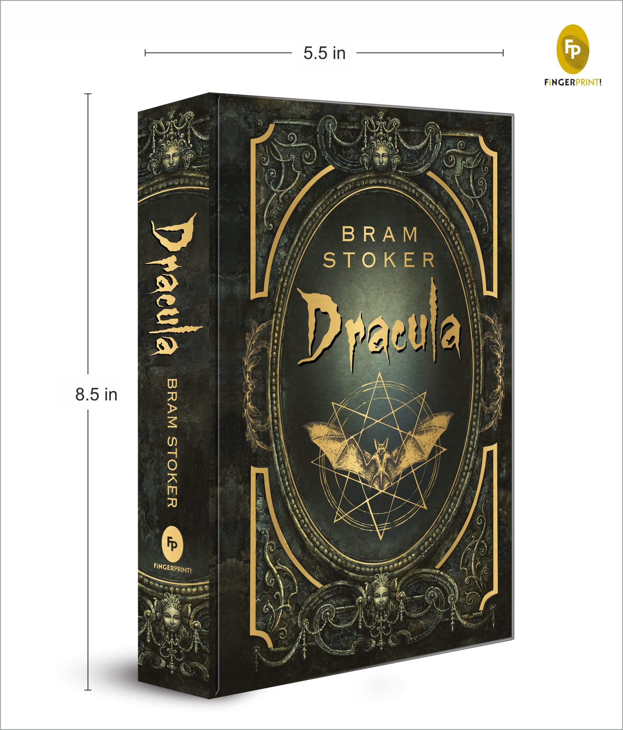Dracula (Deluxe Hardbound Edition) by Bram Stoker | Classic Horror 3
