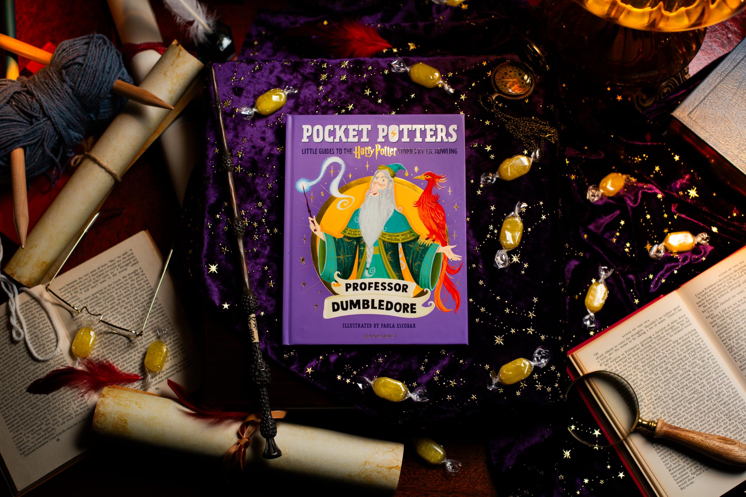 Bloomsbury Professor Dumbledore - Pocket Potters Mini-Guide | Hardcover | Ages 7+ 7