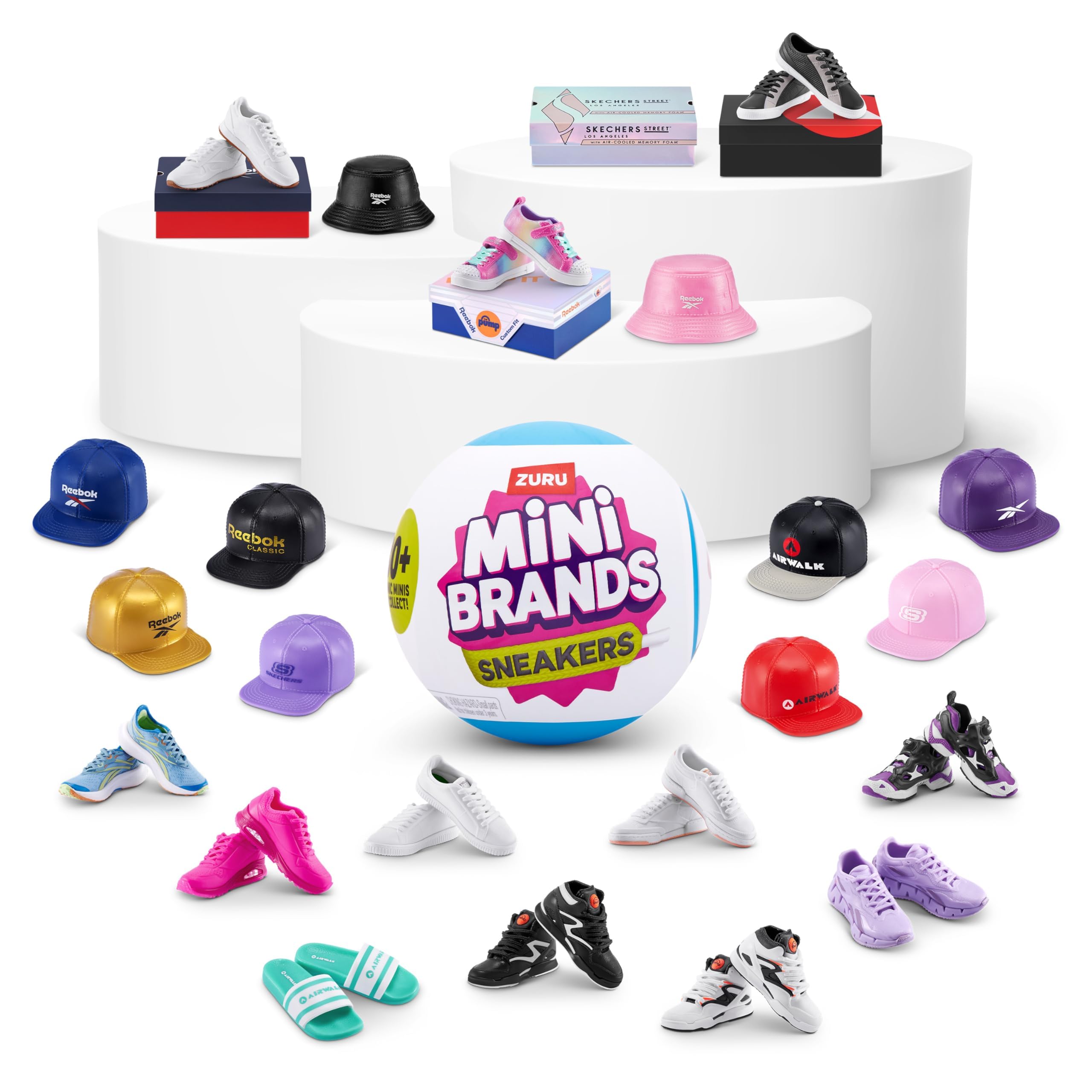 Mini Brands Sneakers 2 Pack by ZURU - Collectible Miniature Sneakers with Surprise Capsules 4