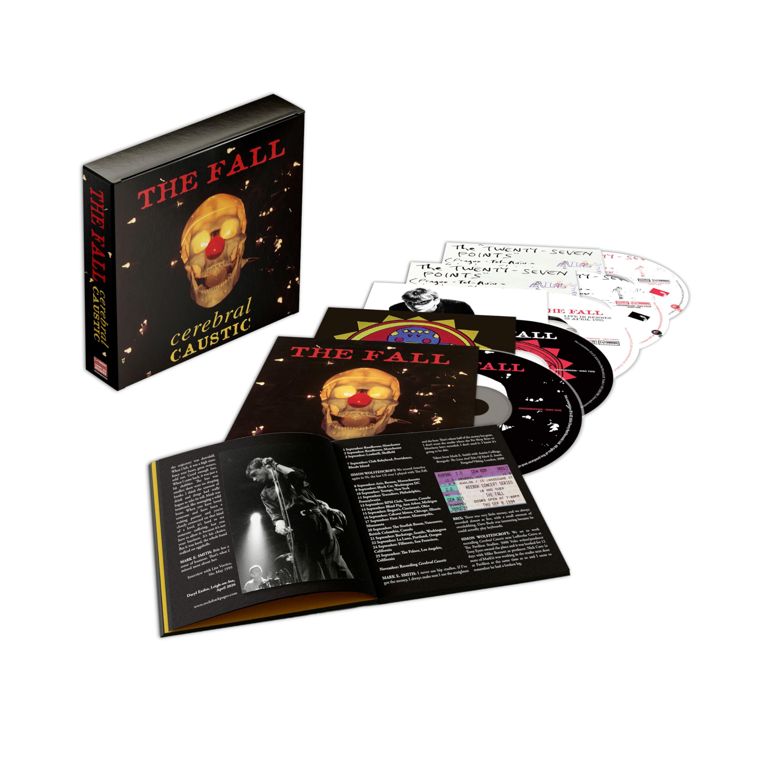 THE FALL - CEREBRAL CAUSTIC [5CD Box Set] 2