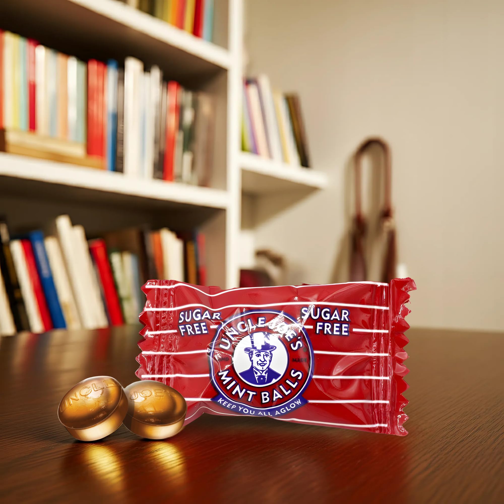 UNCLE JOE'S MINT BALLS Sugar Free Mint Balls - 120g Tin | Gluten-Free | Vegetarian 4