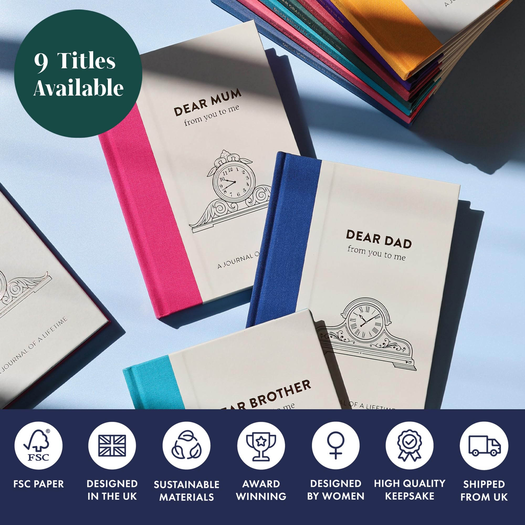 FROM YOU TO ME Dear Dad, from you to me Memory Journal | Hardcover | Timeless Edition 7