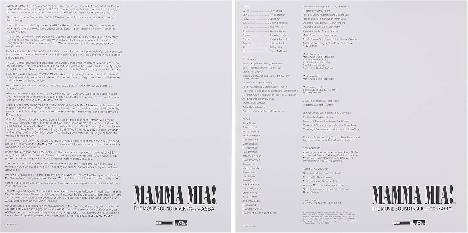 Mamma Mia! - Soundtrack [Audio CD] 4