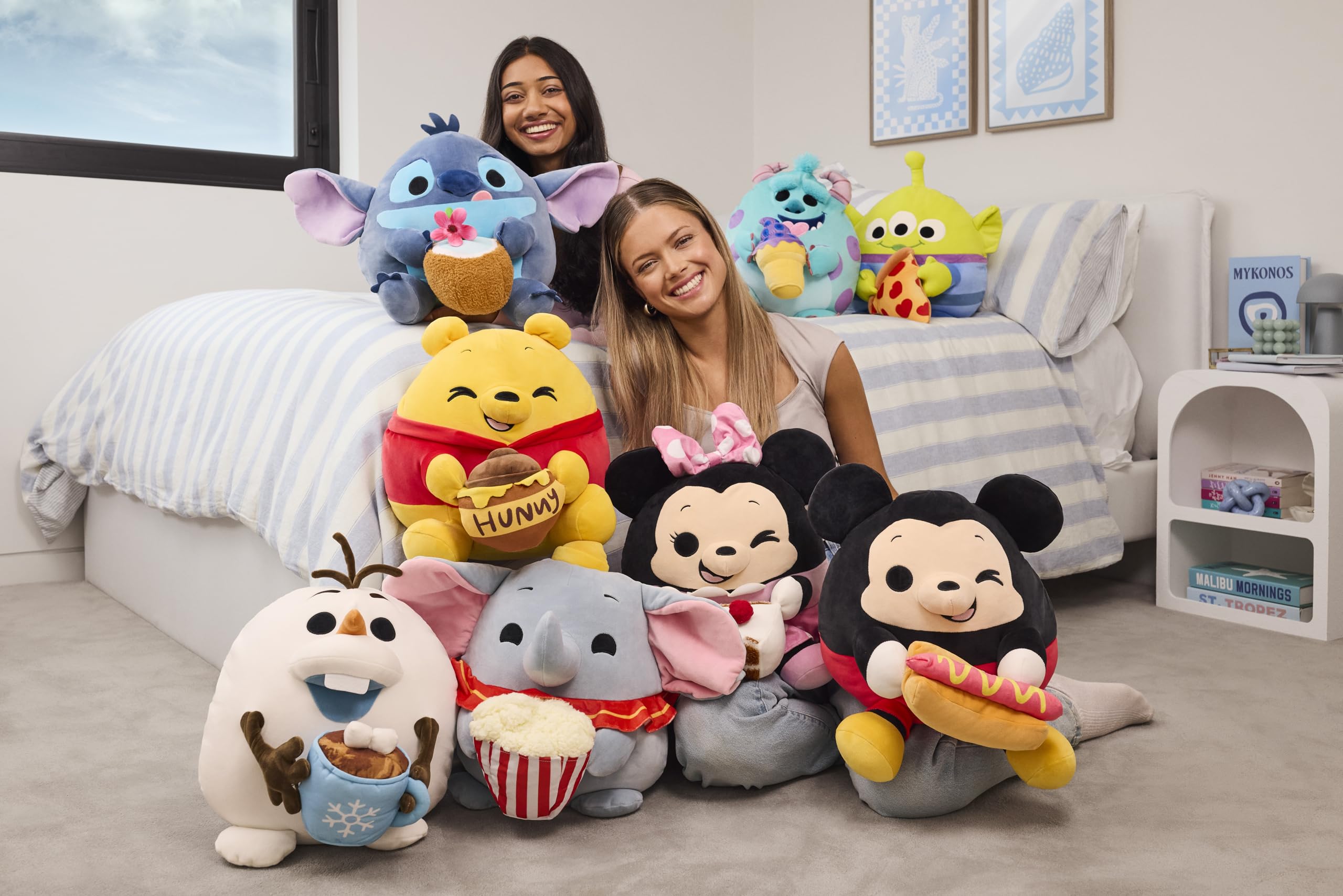 Snackles Disney Minnie 14-inch Plush with Snack Accessory - Super-Soft Huggable Stuffed Toy 11