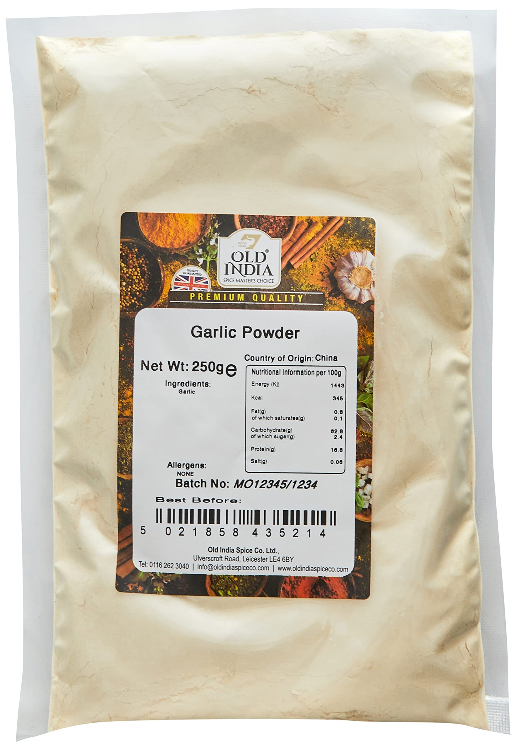 Old India Garlic Powder - 100% Natural & Additive Free | 250g