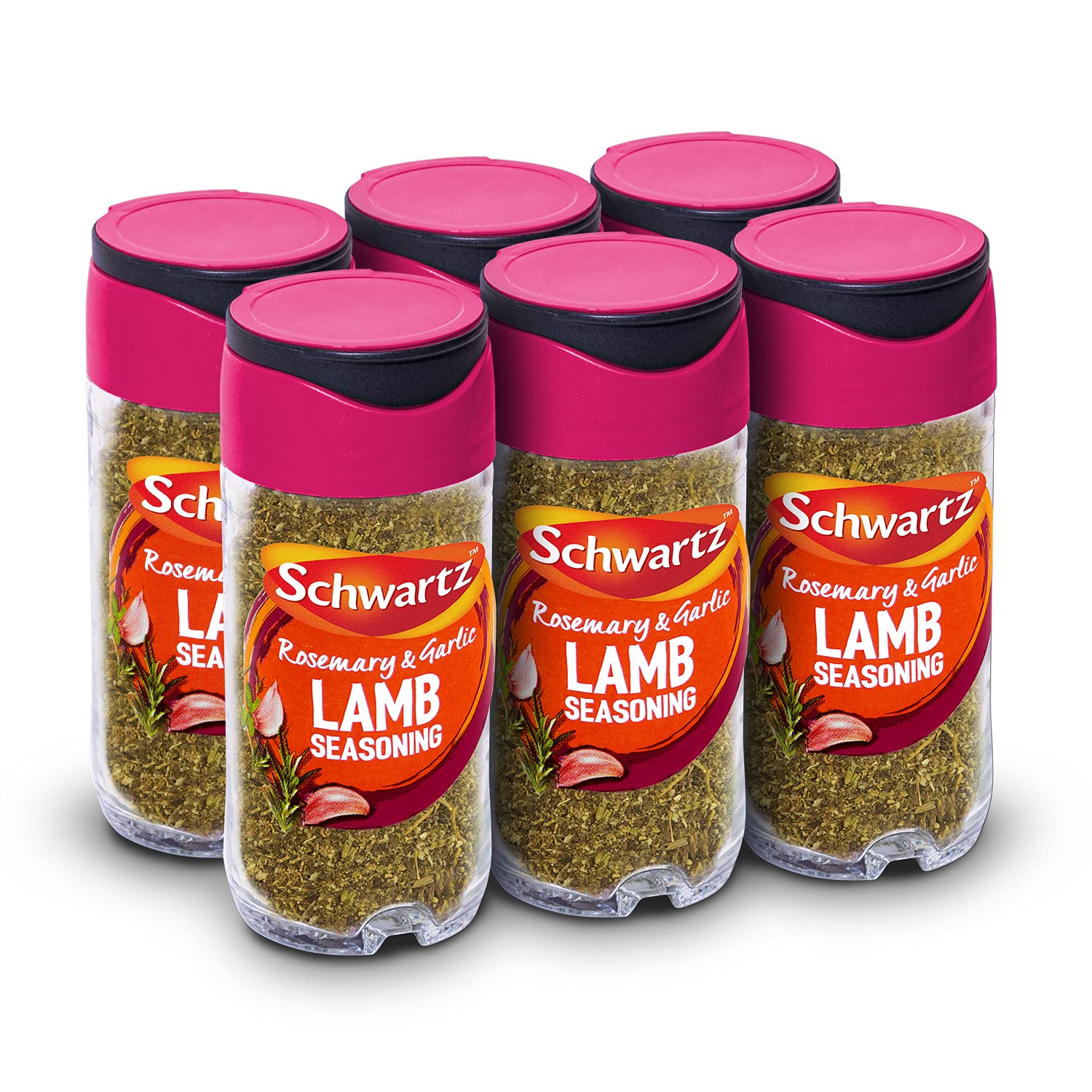 Schwartz Rosemary and Garlic Lamb Seasoning 38g Jar - Pack of 6