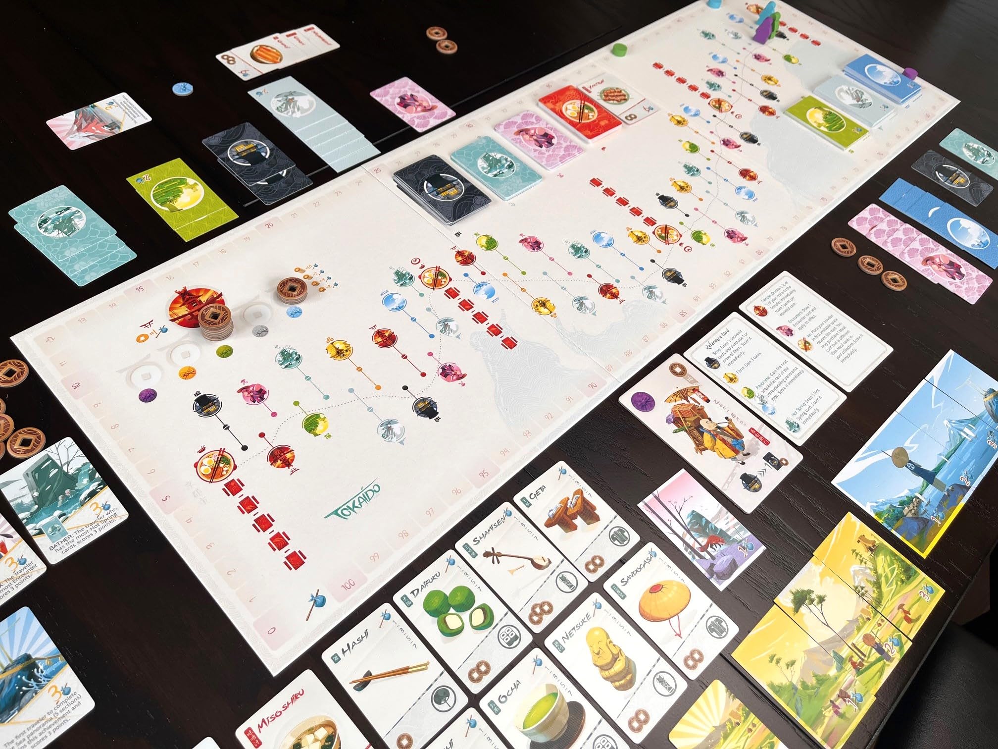 Stonemaier Games Tokaido Board Game | Ages 8+ | 1-5 Players | 45 Minute Playtime 7