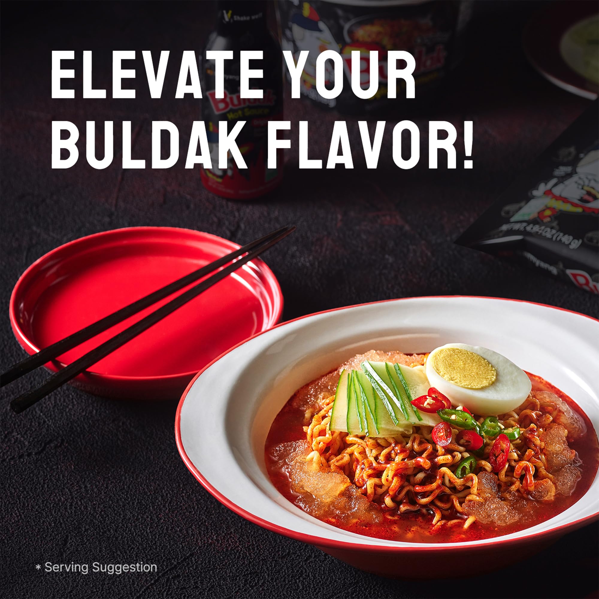 Samyang Buldak Original Hot Chicken Spicy Korean Instant Noodles - 5 x 140g 5