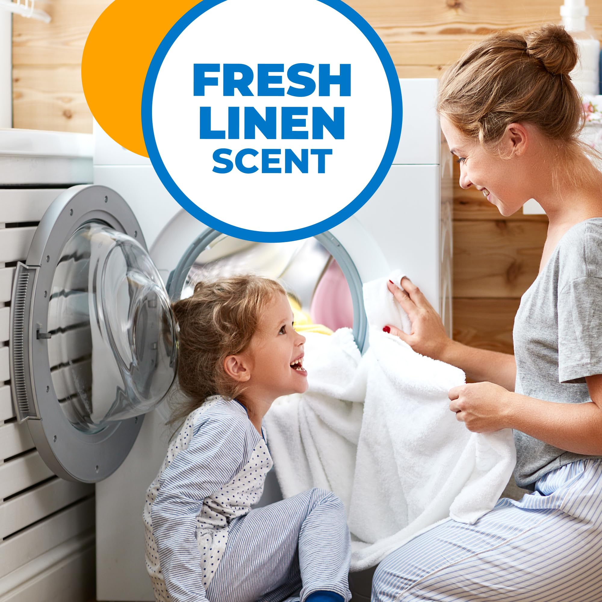 Arm & Hammer Power Sheets Laundry Detergent - Fresh Linen Scent, 50 Count 9
