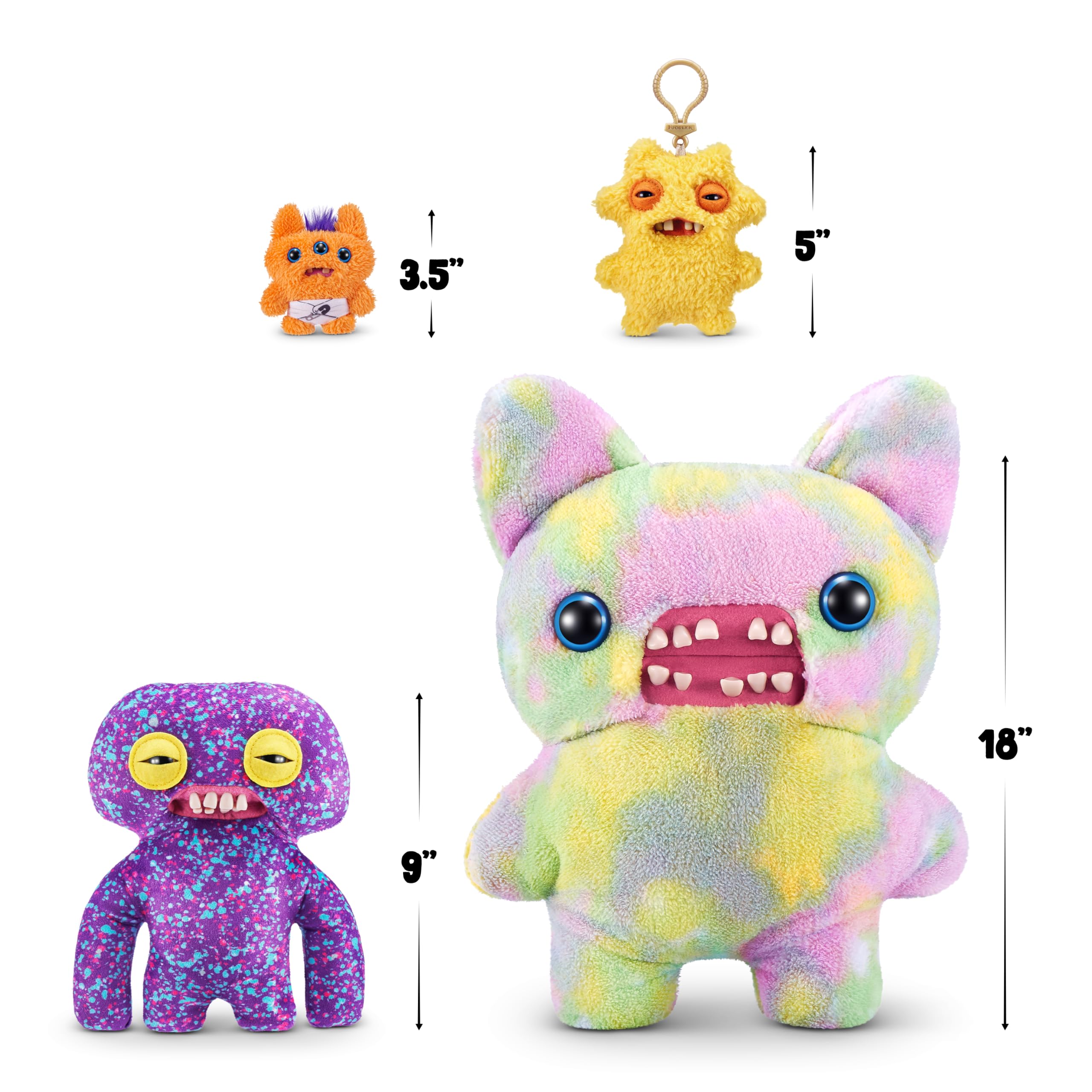 Fuggler Laboratory Misfits by ZURU - 9" Funny Ugly Monster Plush Collectible 5