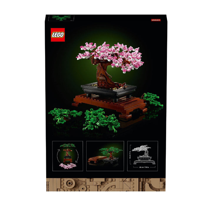 LEGO 10281 Icons Bonsai Tree Building Set - Cherry Blossom & Green Leaves for Adults