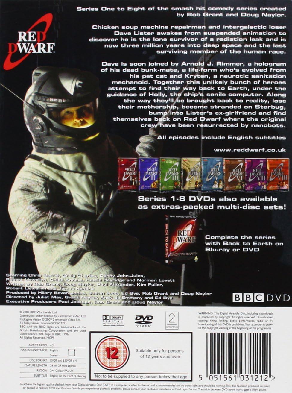 Red Dwarf - Just The Shows: Series 1-8