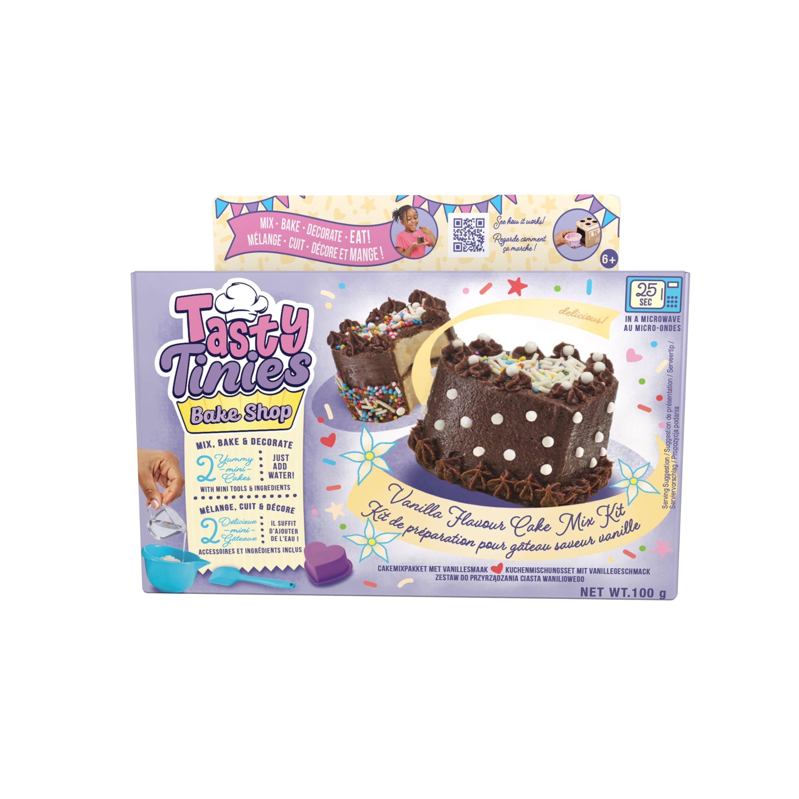Tasty Tinies - Bake Shop Cake Mix Kit with Chocolate Cake & Frosting 1