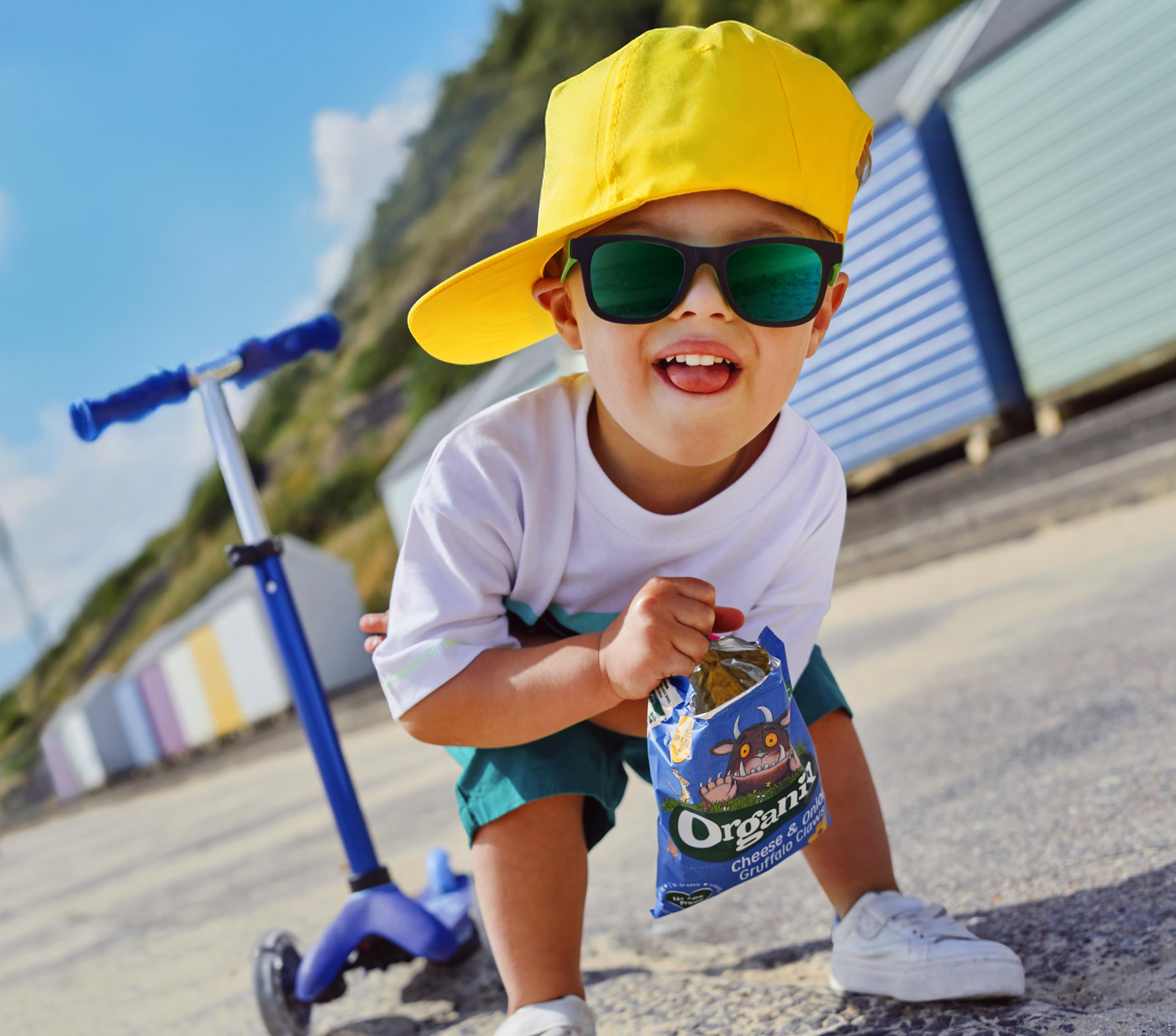 Organix Cheese & Onion Gruffalo Claws Organic Toddler Snack Puffs, 12+ Months, 180g 6