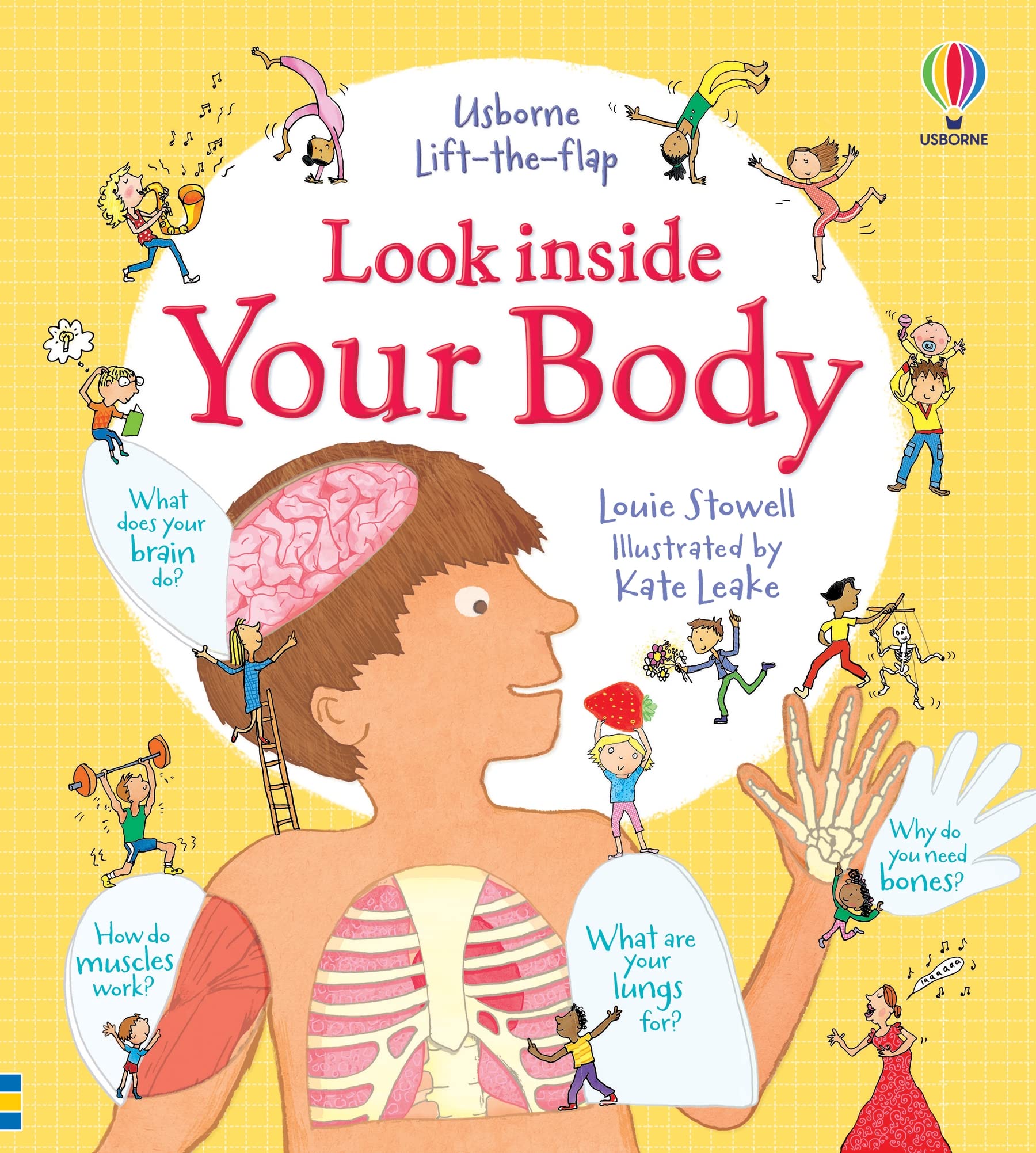 Usborne Look Inside Your Body - Flap Book for Early Learning | Board Book | English