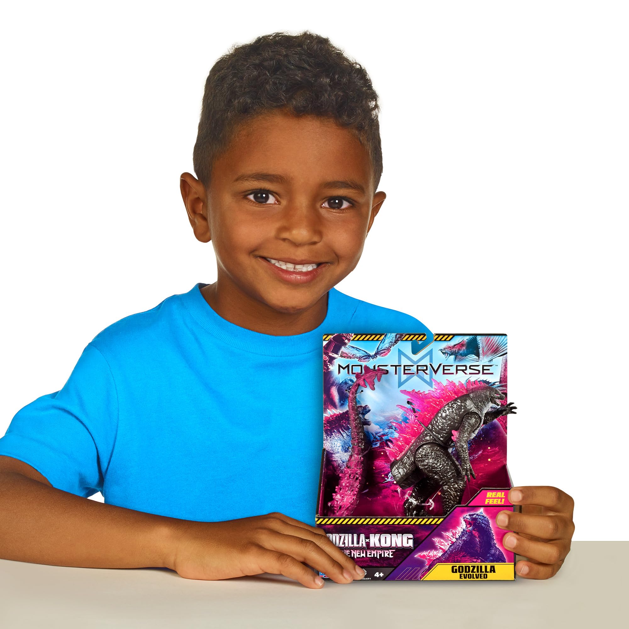 MonsterVerse Godzilla x Kong Real Feel Action Figure - 6-Inch Scale | Multicolor Plastic 4