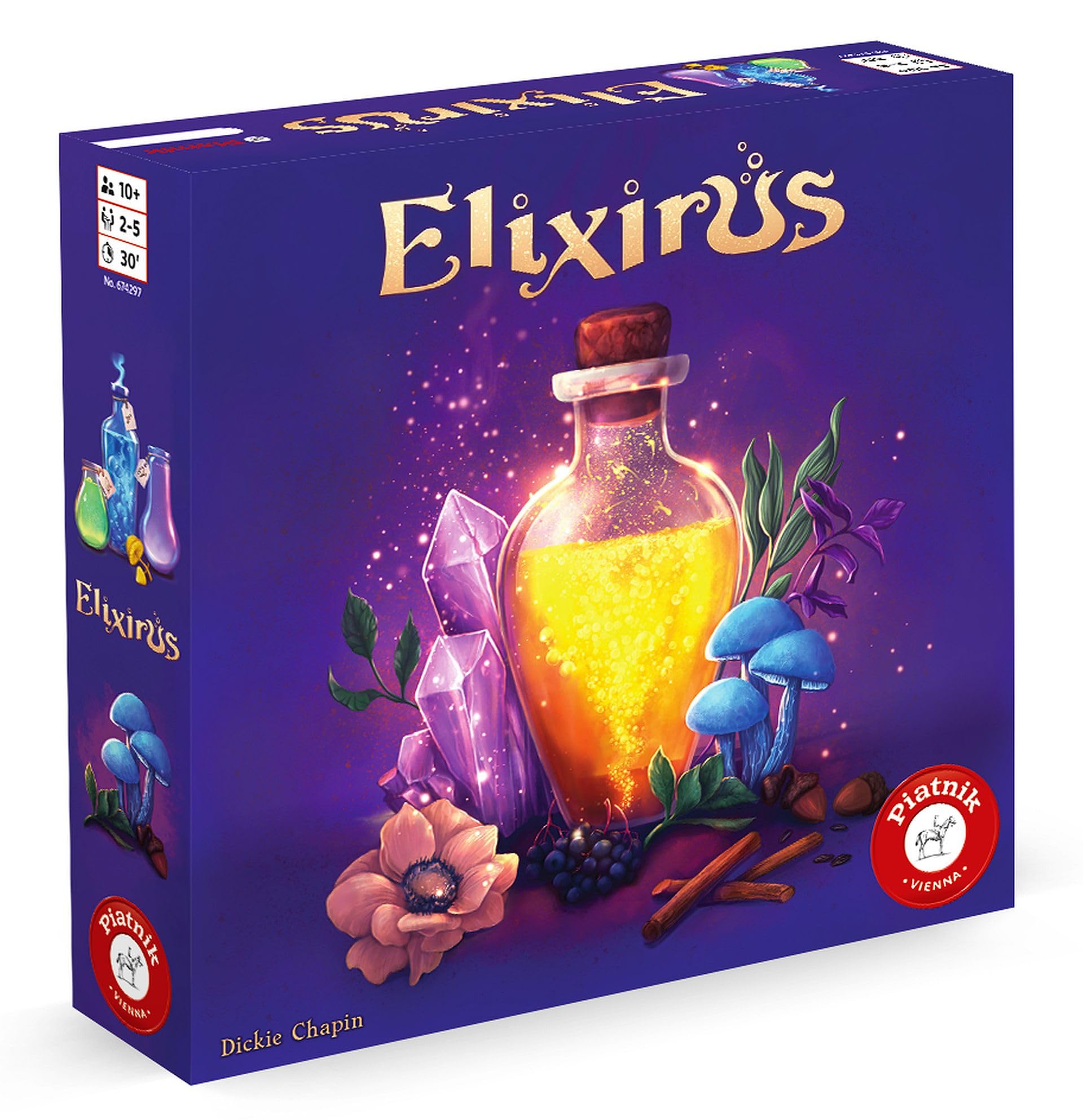 Piatnik Elixirus 674297 - Family Worker Insertion Game | 2-5 Players | 30 Min Playtime 1