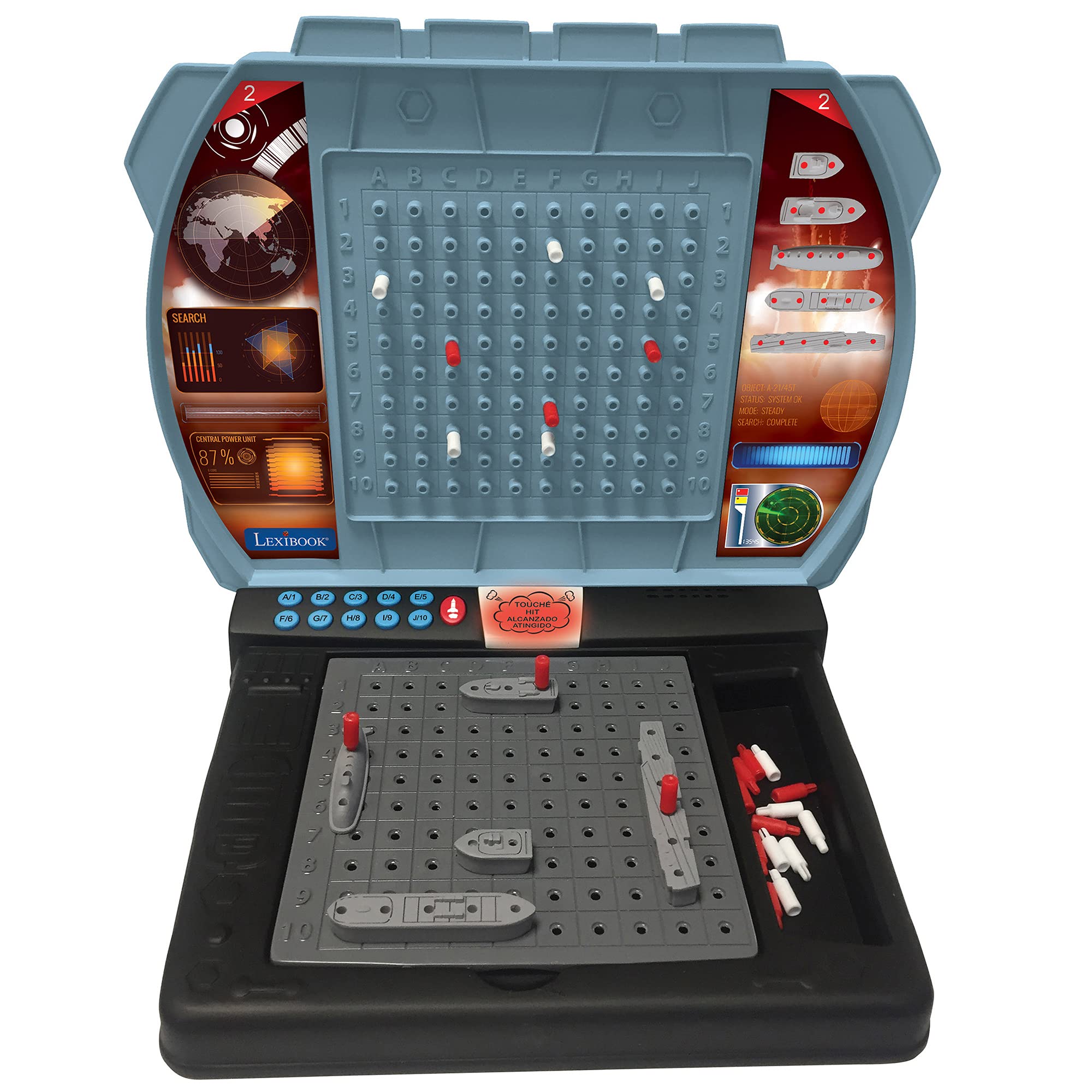 Lexibook Talking Sea Battle GT2800i1 - Electronic Naval Strategy Game 7