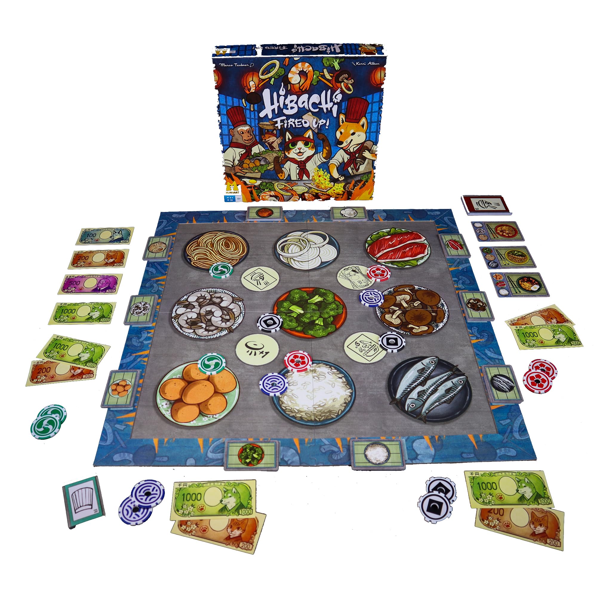 Matagot Hibachi: Fired Up Edition! Board Game | 2-4 Players | Ages 12+ 2