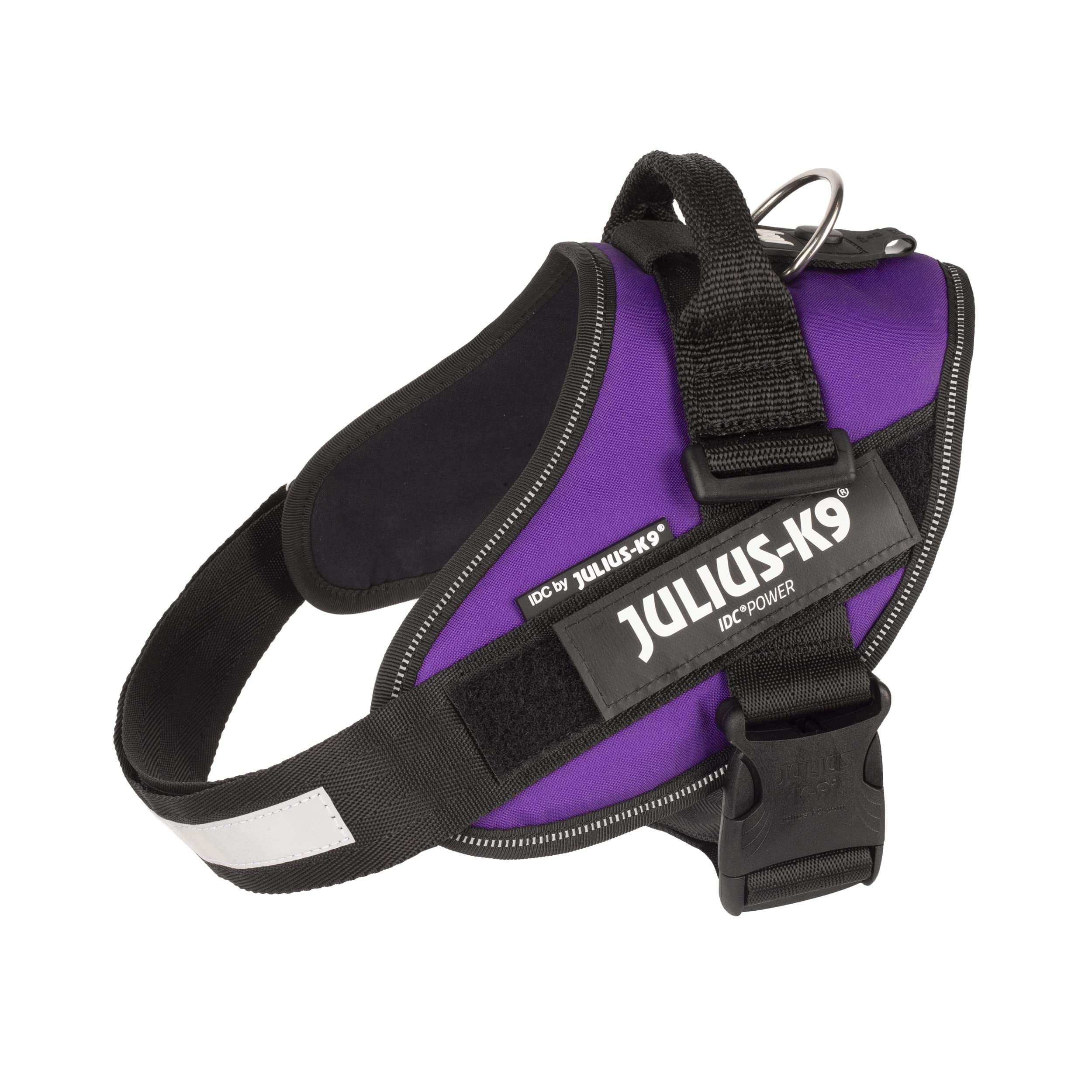 Julius-K9 IDC Powerharness - Vest Harness for Dogs | Size M/0 (14-25 kg) | Dark Purple 3