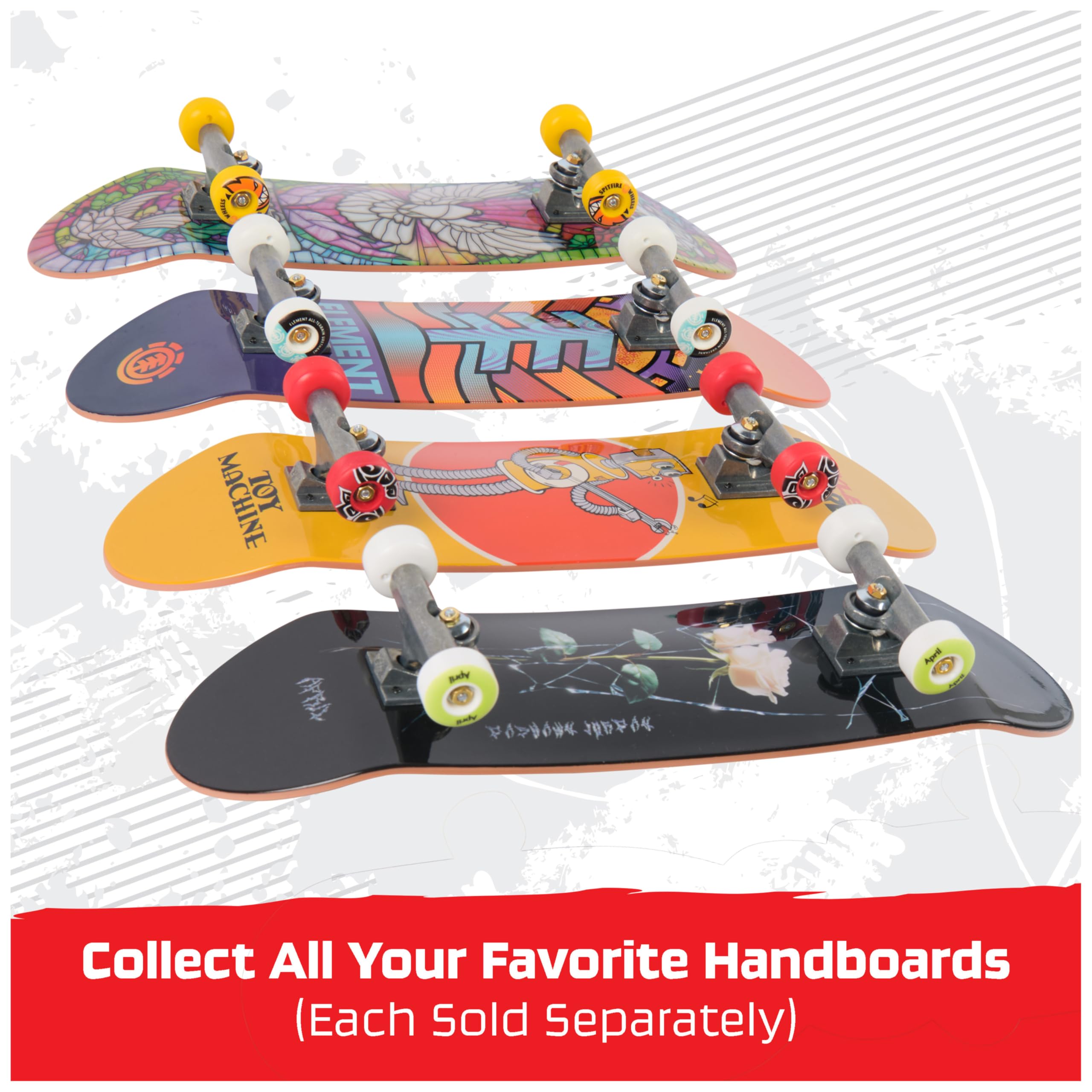 Tech Deck The Simpsons Handboard - Authentic Mini Skateboard for Kids 6+ 4