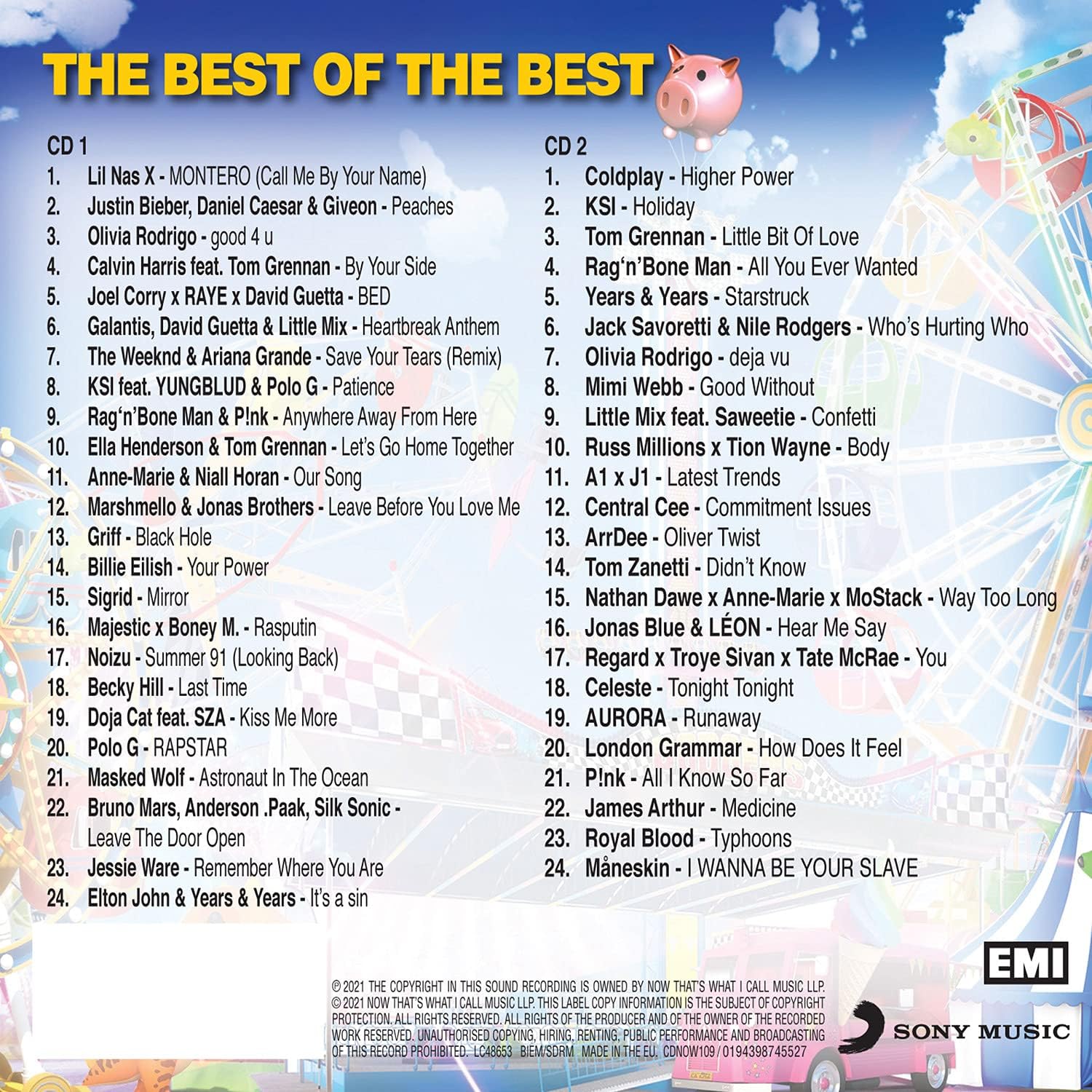 NOW That's What I Call Music! 109 - Audio CD