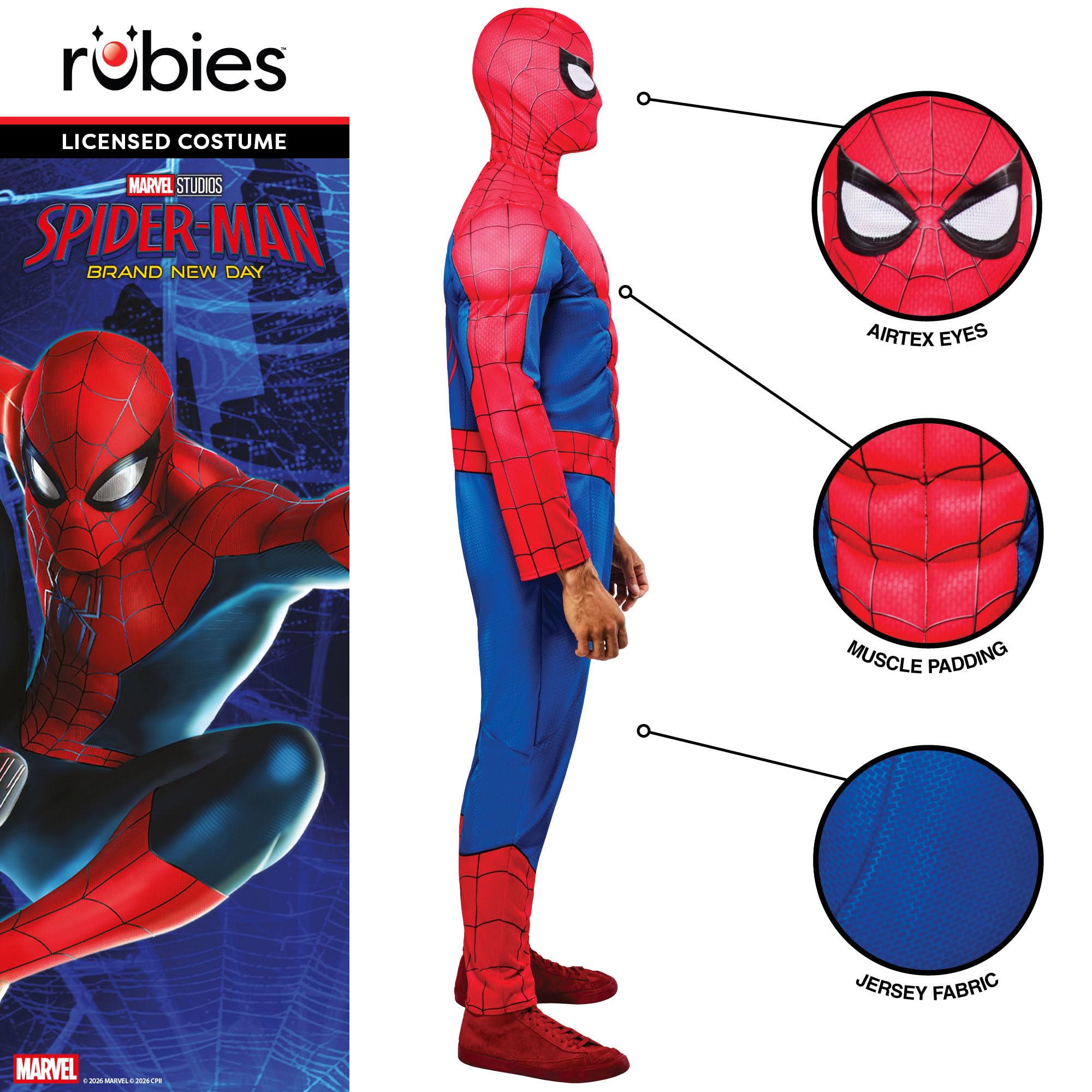 Rubies Spider-Man Brand New Day Deluxe Costume - Adult Small 3