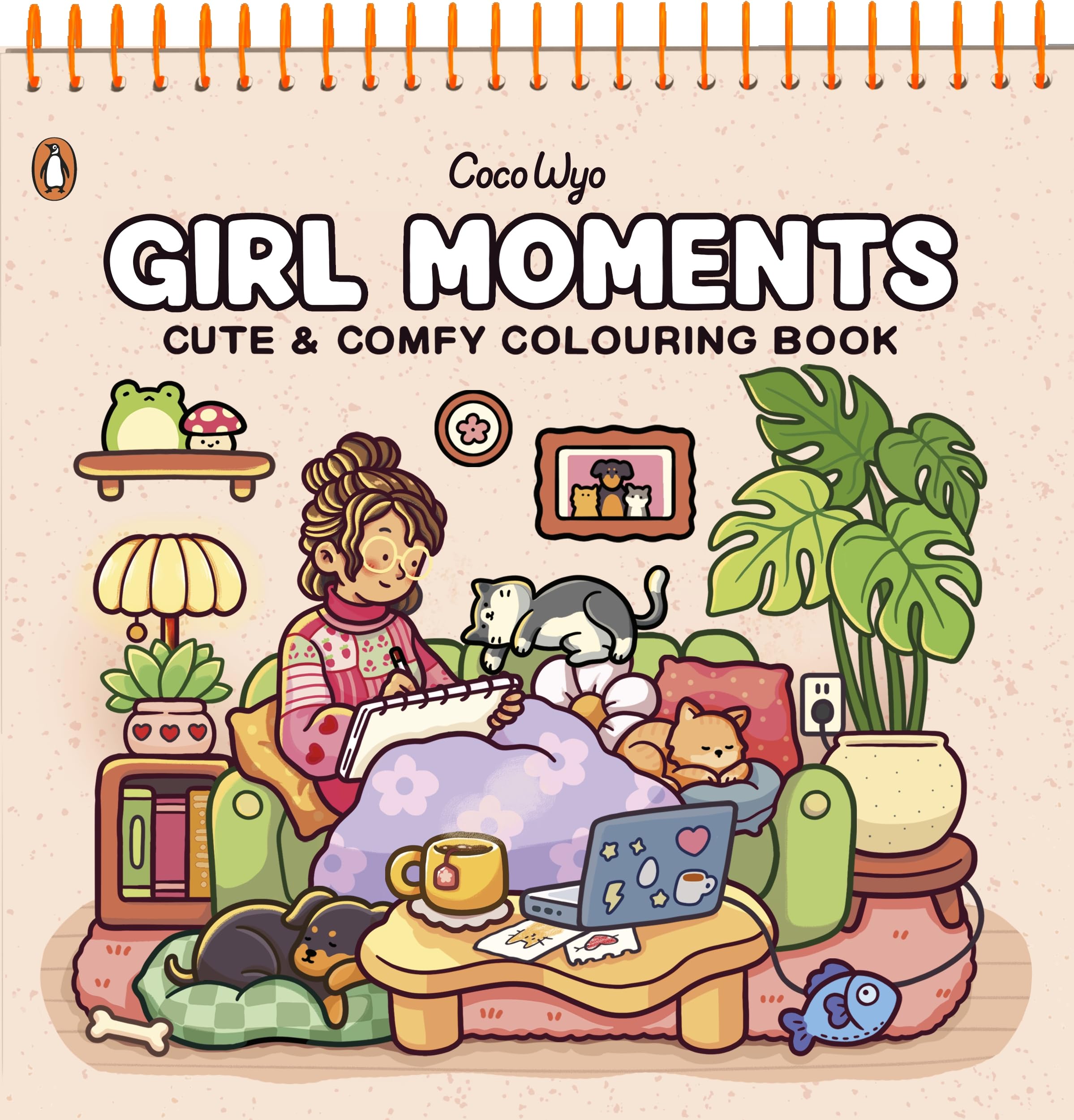 Wyo, Coco - Girl Moments Colouring Book | Special Edition | Paperback