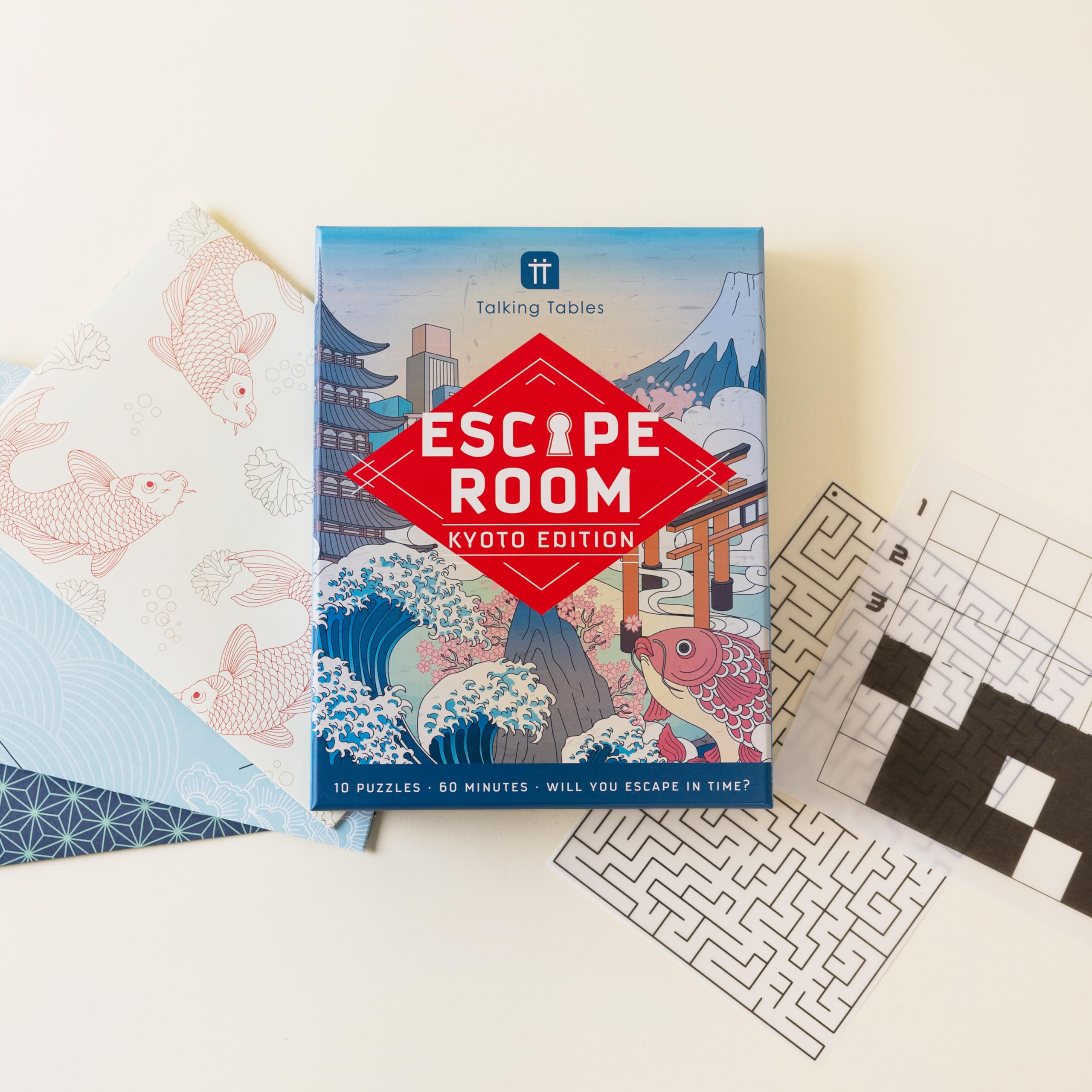 Talking Tables Host Your Own Escape Room Game Kyoto Edition - Interactive Puzzle Game for Families 15
