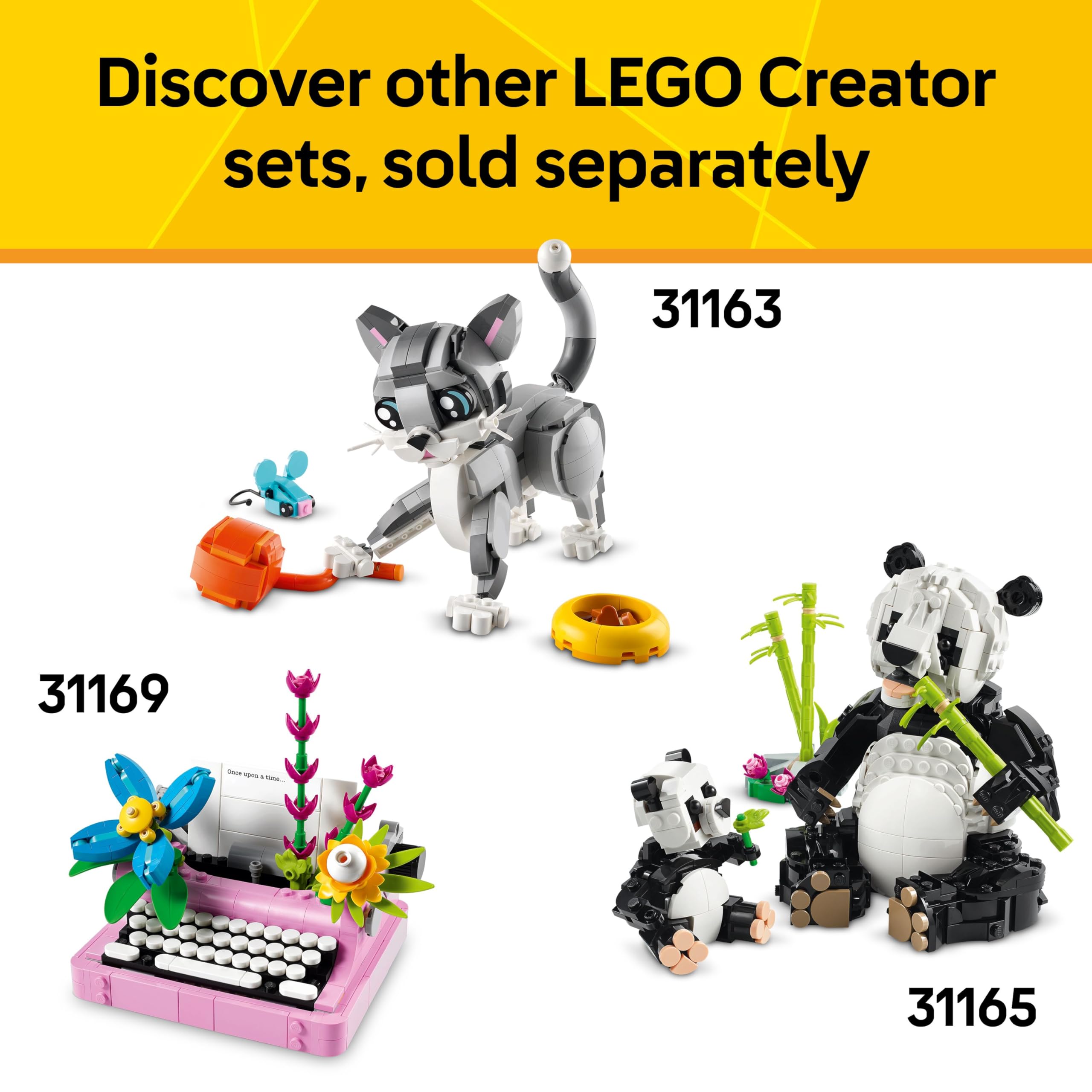 LEGO Creator 3in1 Wild Animals: Pink Flamingo Building Set - 3 Animal Models for Ages 8+ 7