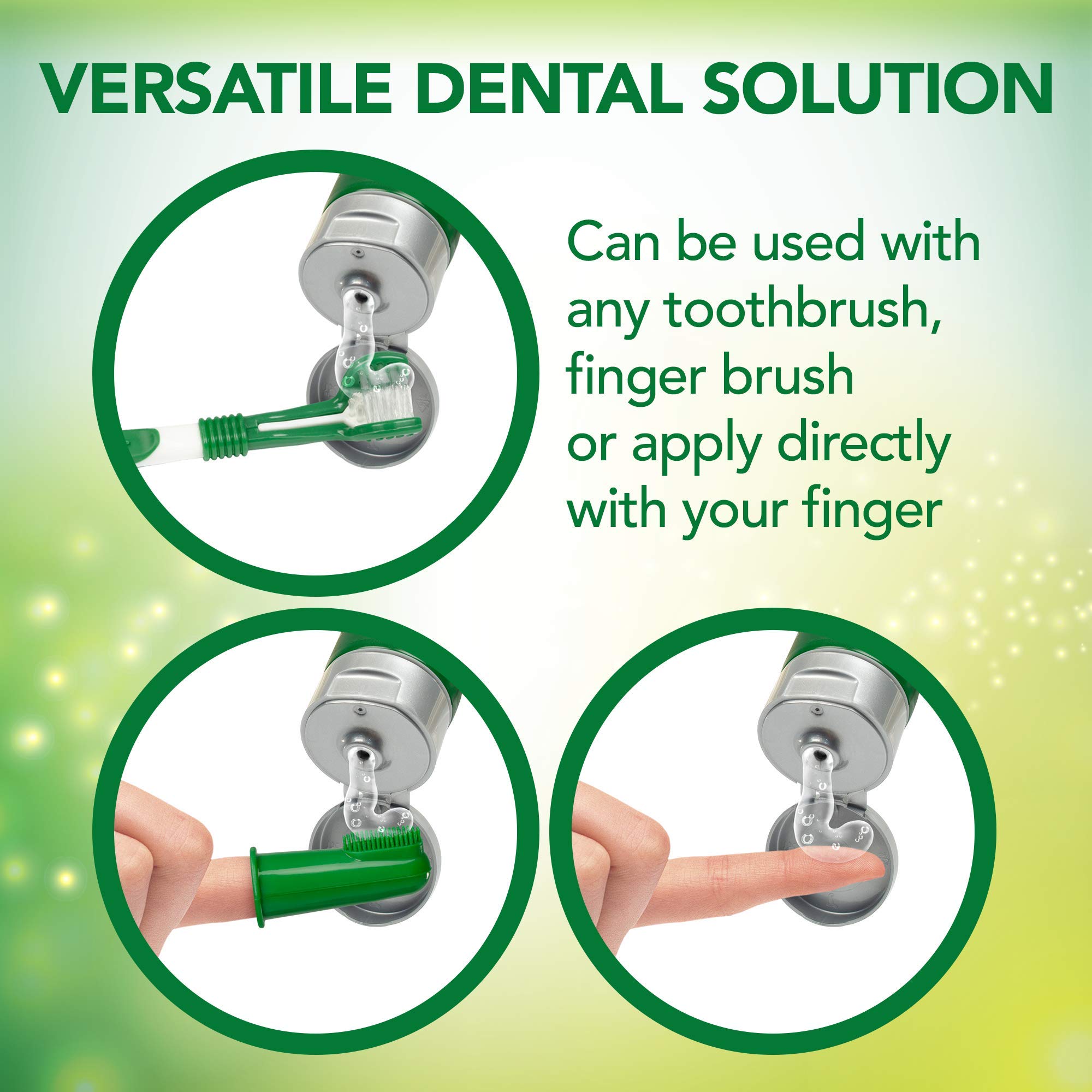 Vet's Best Dental Gel Toothpaste for Dogs - Reduces Plaque & Freshens Breath | 100g 3