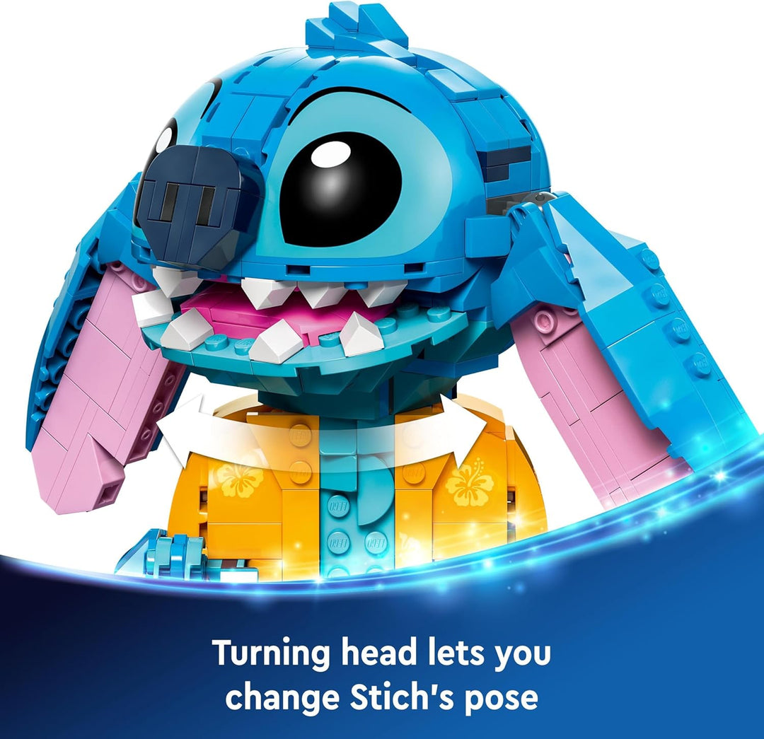 LEGO Disney Stitch Building Set - 730-Piece Playset for Kids 9+