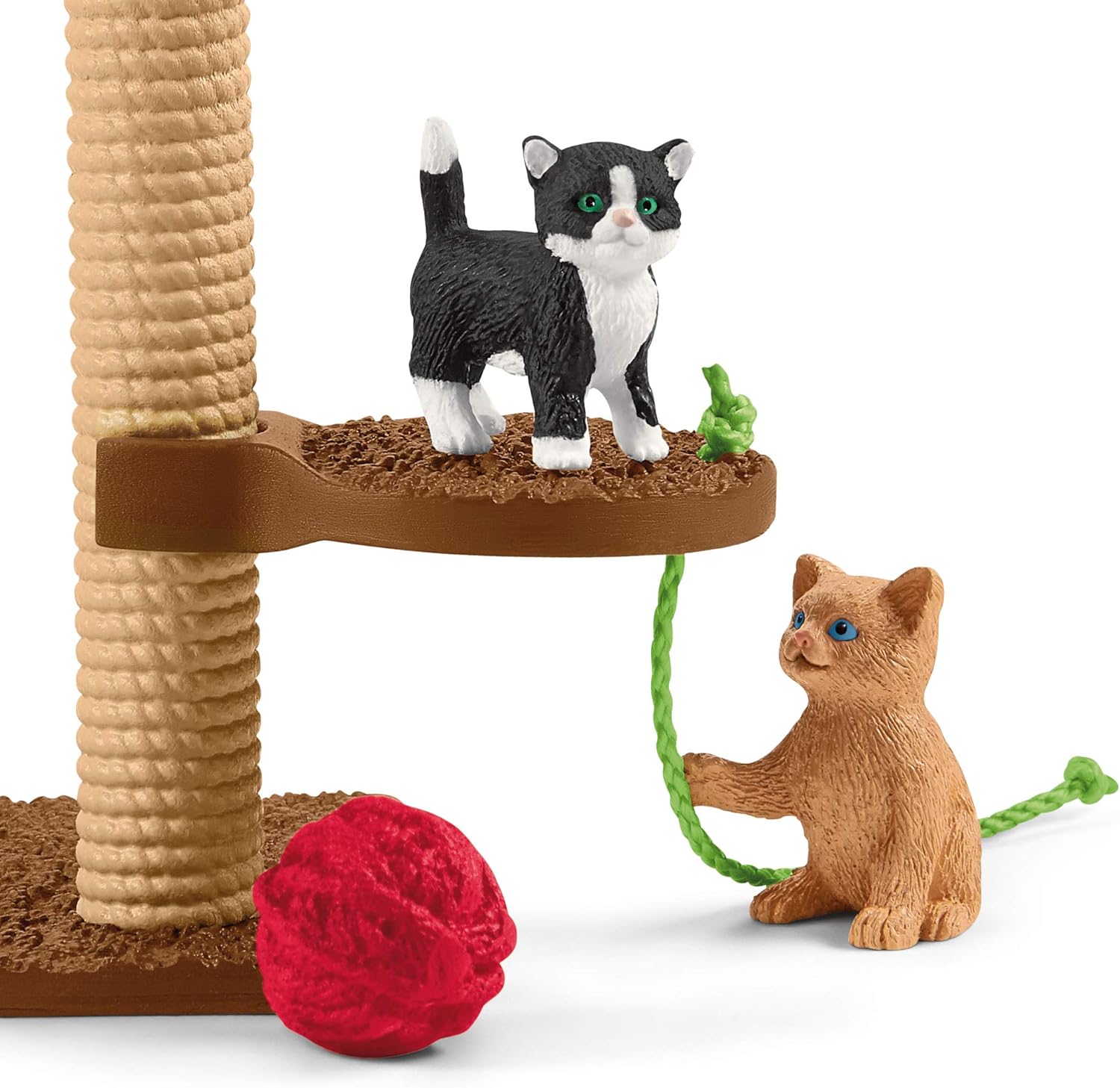 SCHLEICH Playtime for Cute Cats Farm World Playset - Imaginative Play for Kids 3+ 7