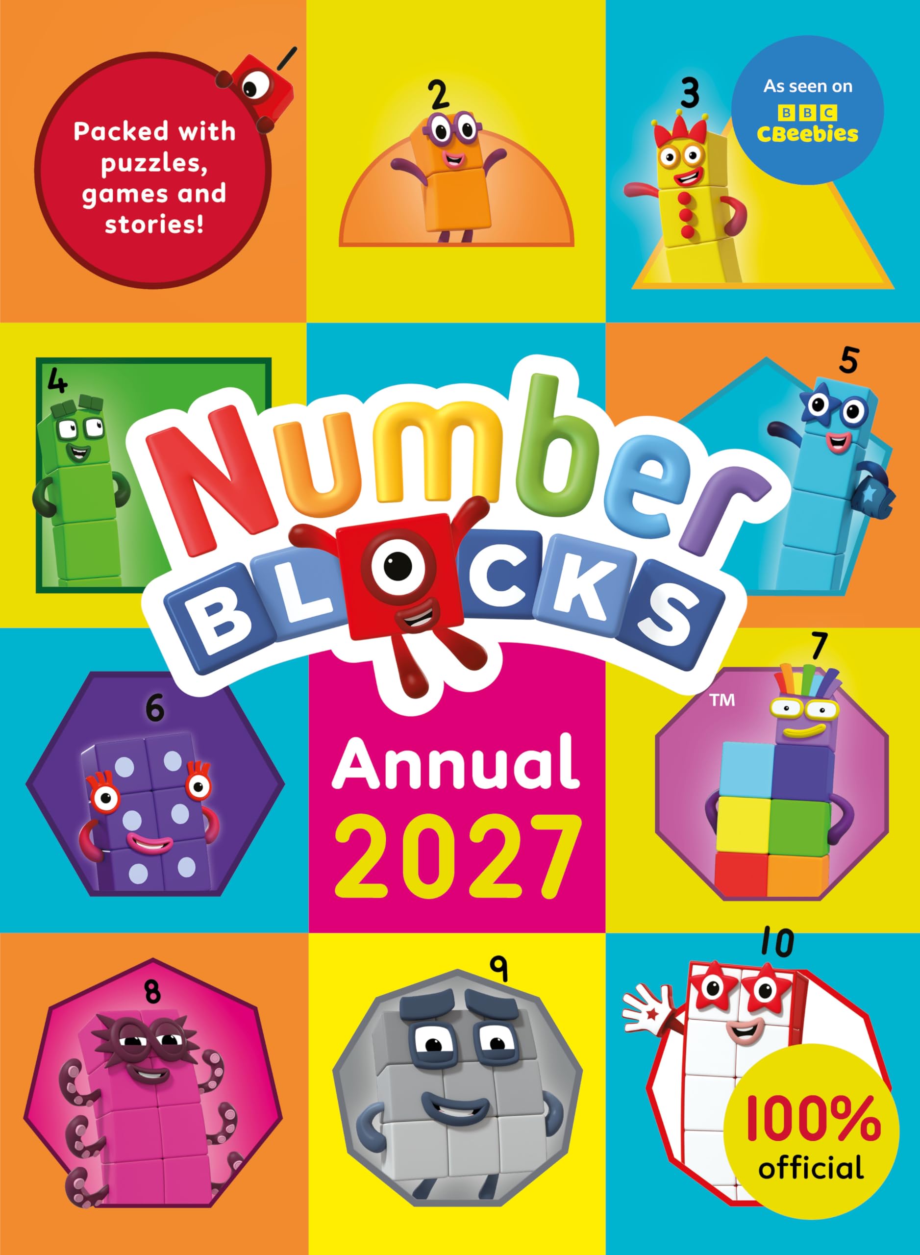 Numberblocks Annual 2027 by Numberblocks | Hardcover Early Learning Book for Ages 3-5