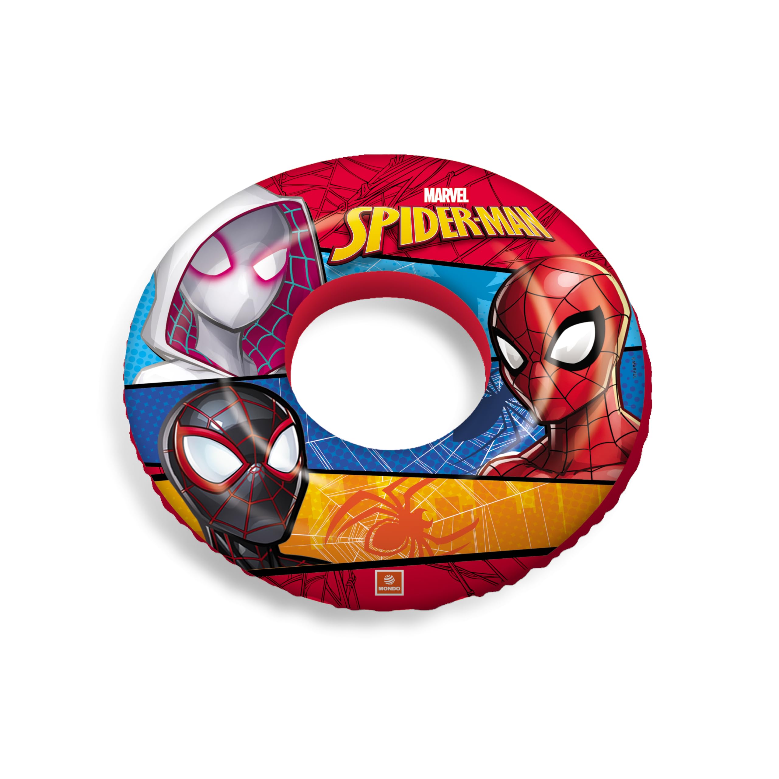 Mondo Spiderman Swim Ring - 50cm Diameter | PVC Material | Ages 2+