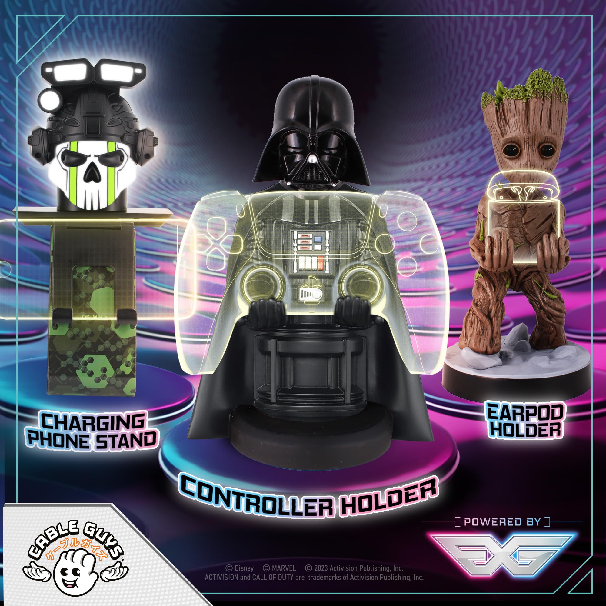 Star Wars Darth Vader Controller & Phone Holder for Xbox, PlayStation, Nintendo Switch 6