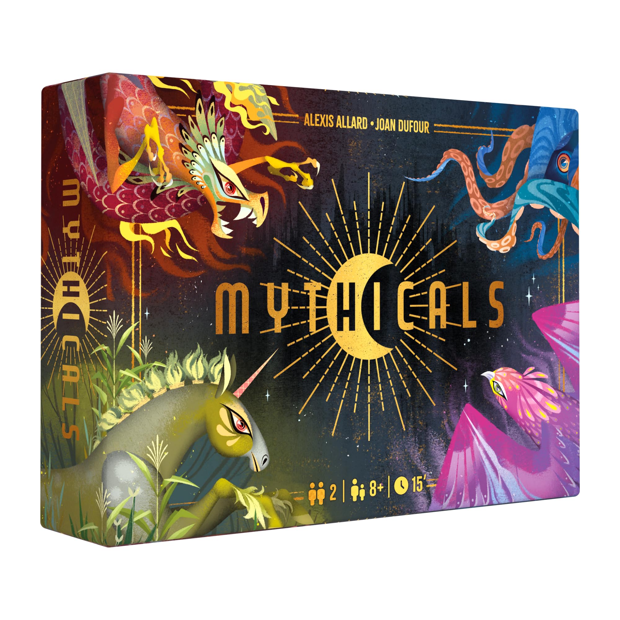 Asmodee Mythicals Board Game | 2 Players | Ages 8+ | 15+ Min 1