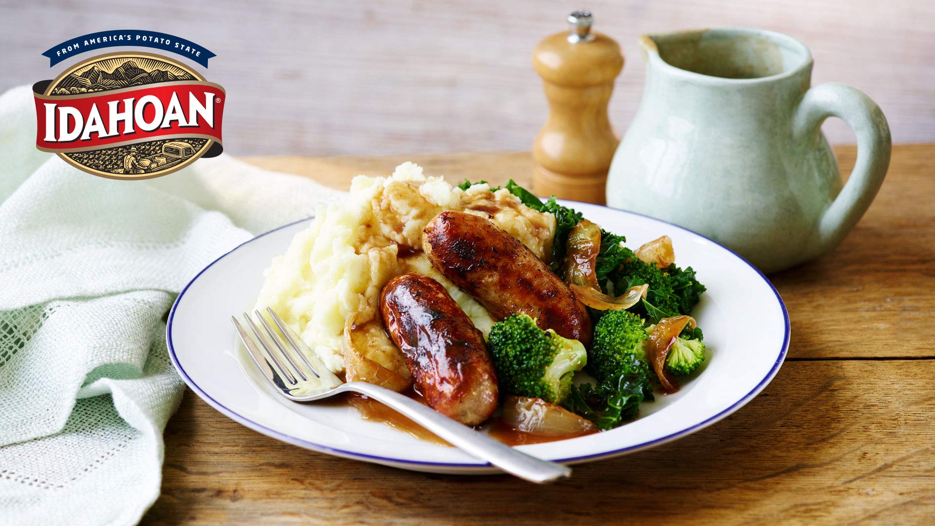 Idahoan Buttery Potato Mash - Instant Mashed Potatoes, Pack of 12 5