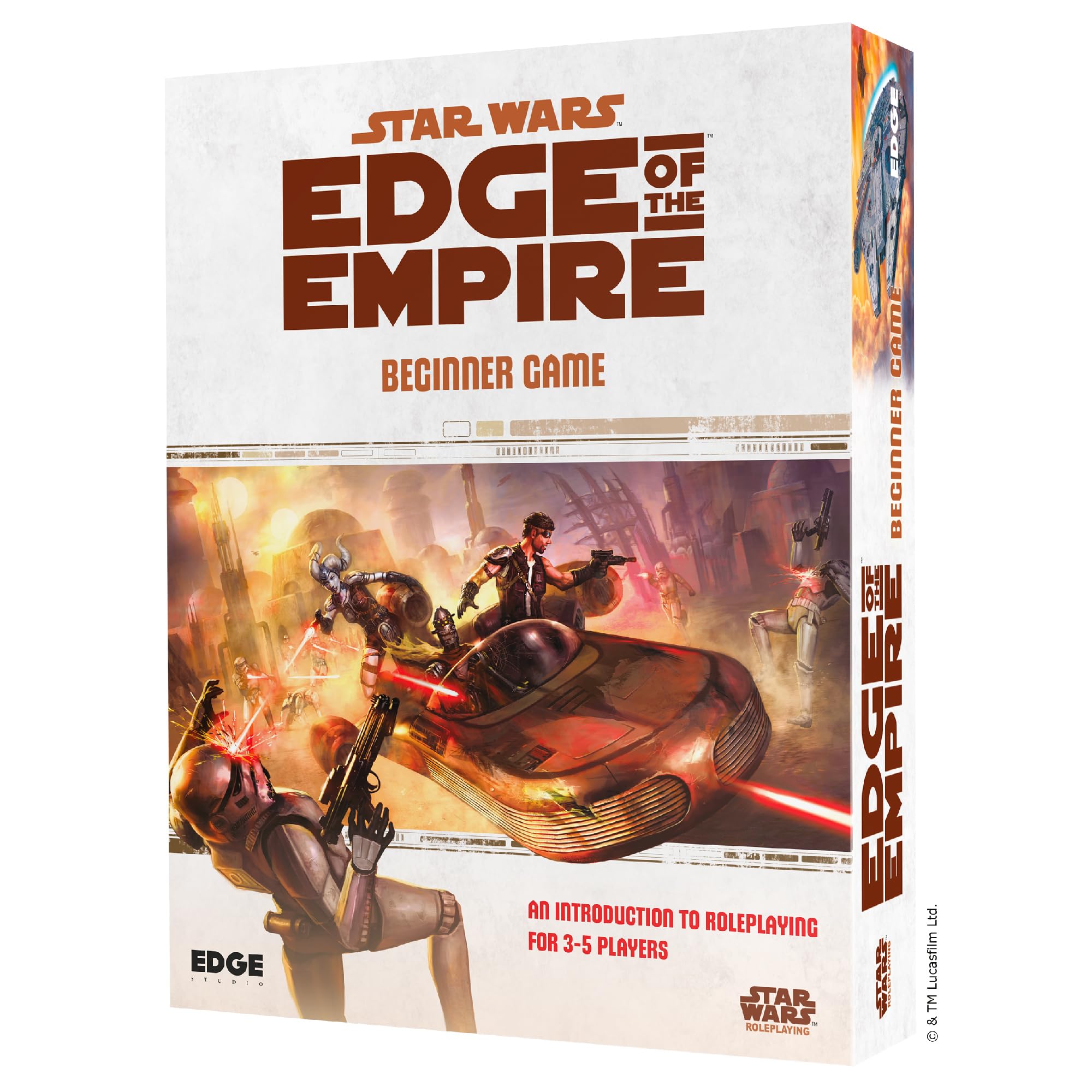 Asmodee Star Wars Edge of the Empire RPG: Beginner Game | Ages 12+ | 3-5 Players 1