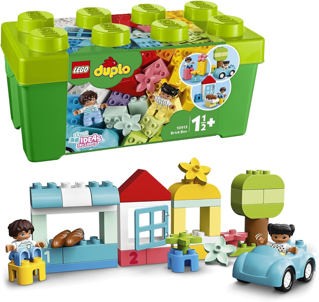 LEGO DUPLO Classic Brick Box 10913 - Educational Building Set for Toddlers 18 Months+
