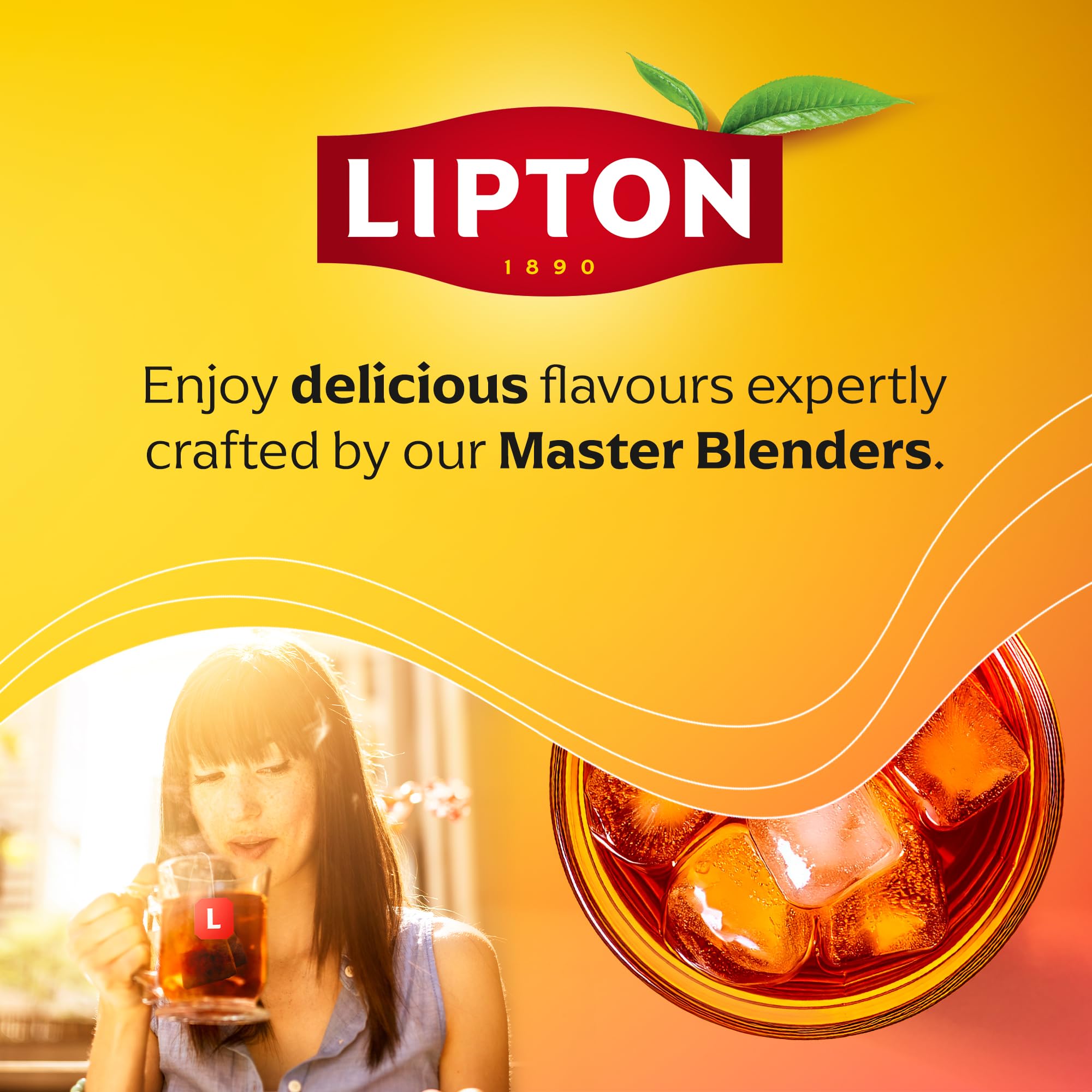 Lipton - Berry Bliss Fruit Infusion Herbal Tea Bags 6