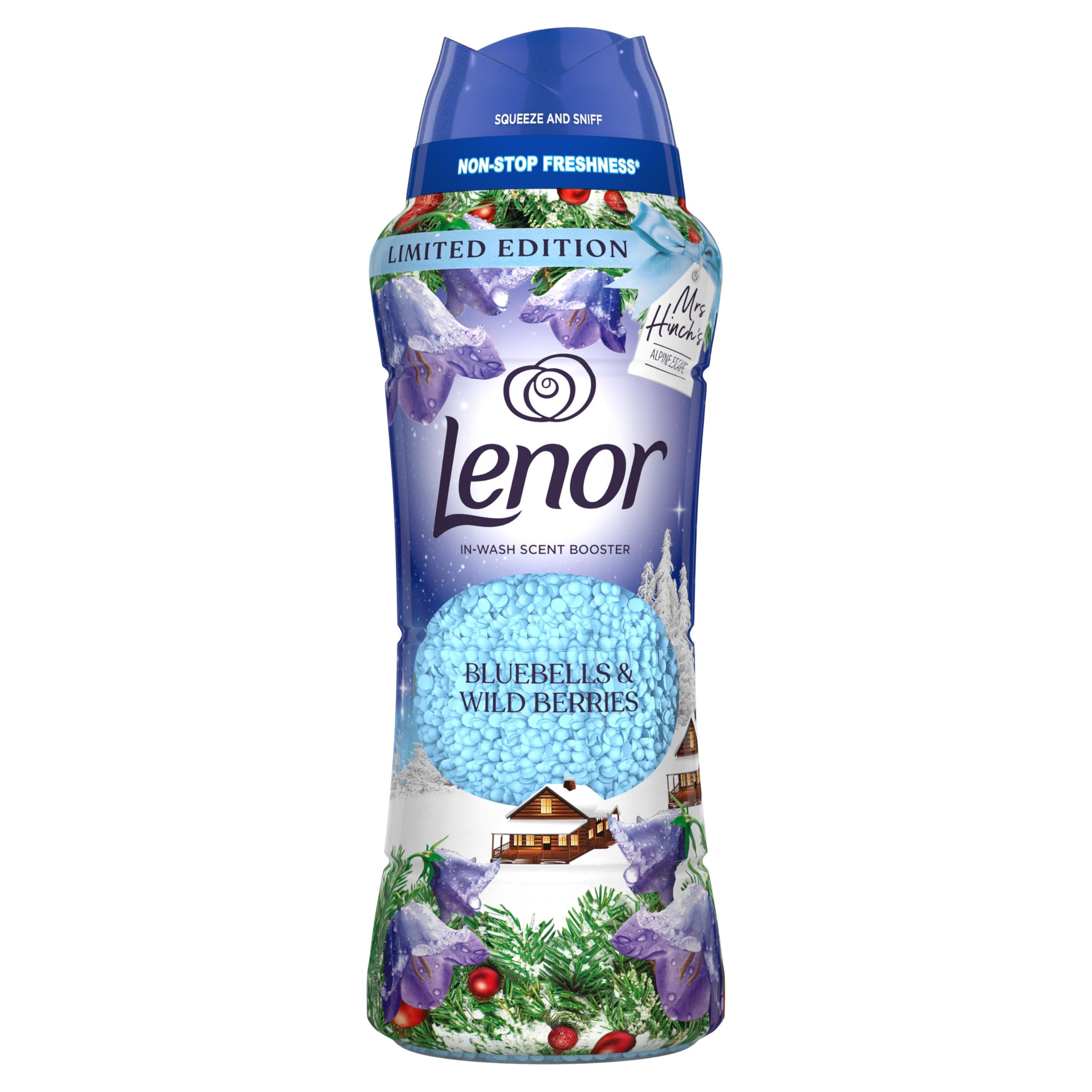 Lenor - Scent Boosters In-Wash Beads (495g) Bluebells & Wild Berries 1