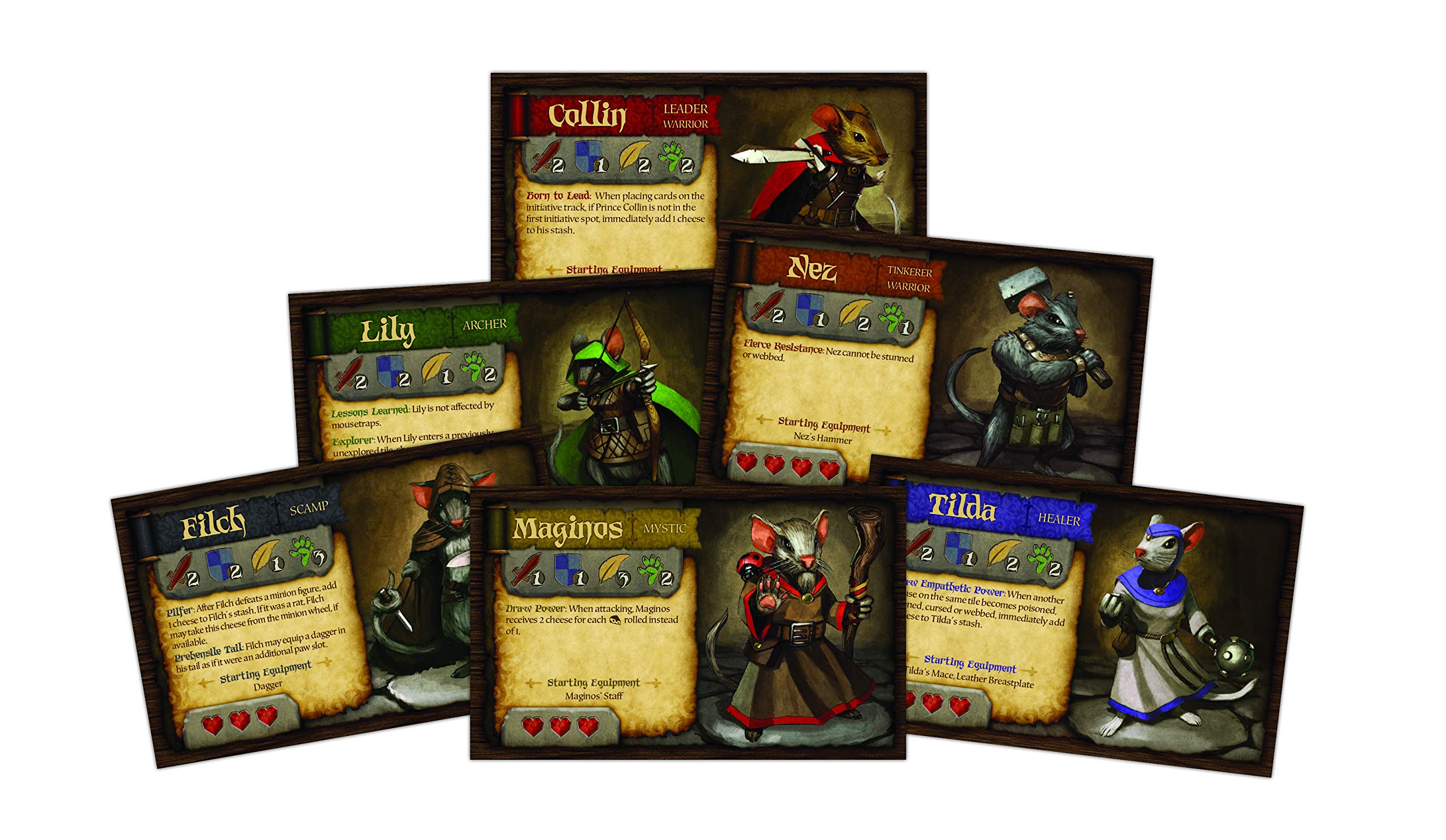 Asmodee Mice and Mystics Dedicated Deck Card Game | 1-4 Players | 120 Min | Ages 8+ 4