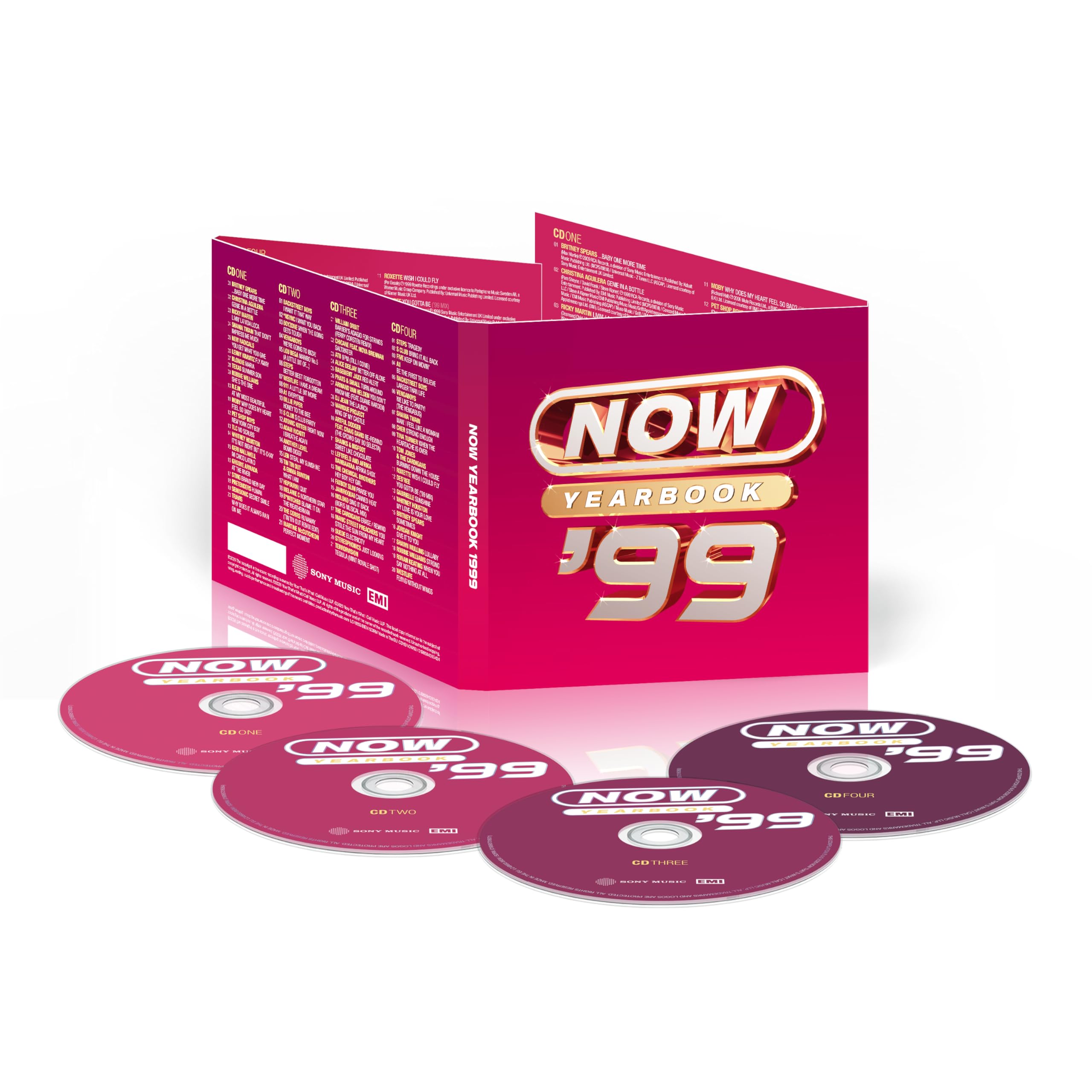 Now Twic - NOW - Yearbook 1999 [4-Disc Box Set CD] 1
