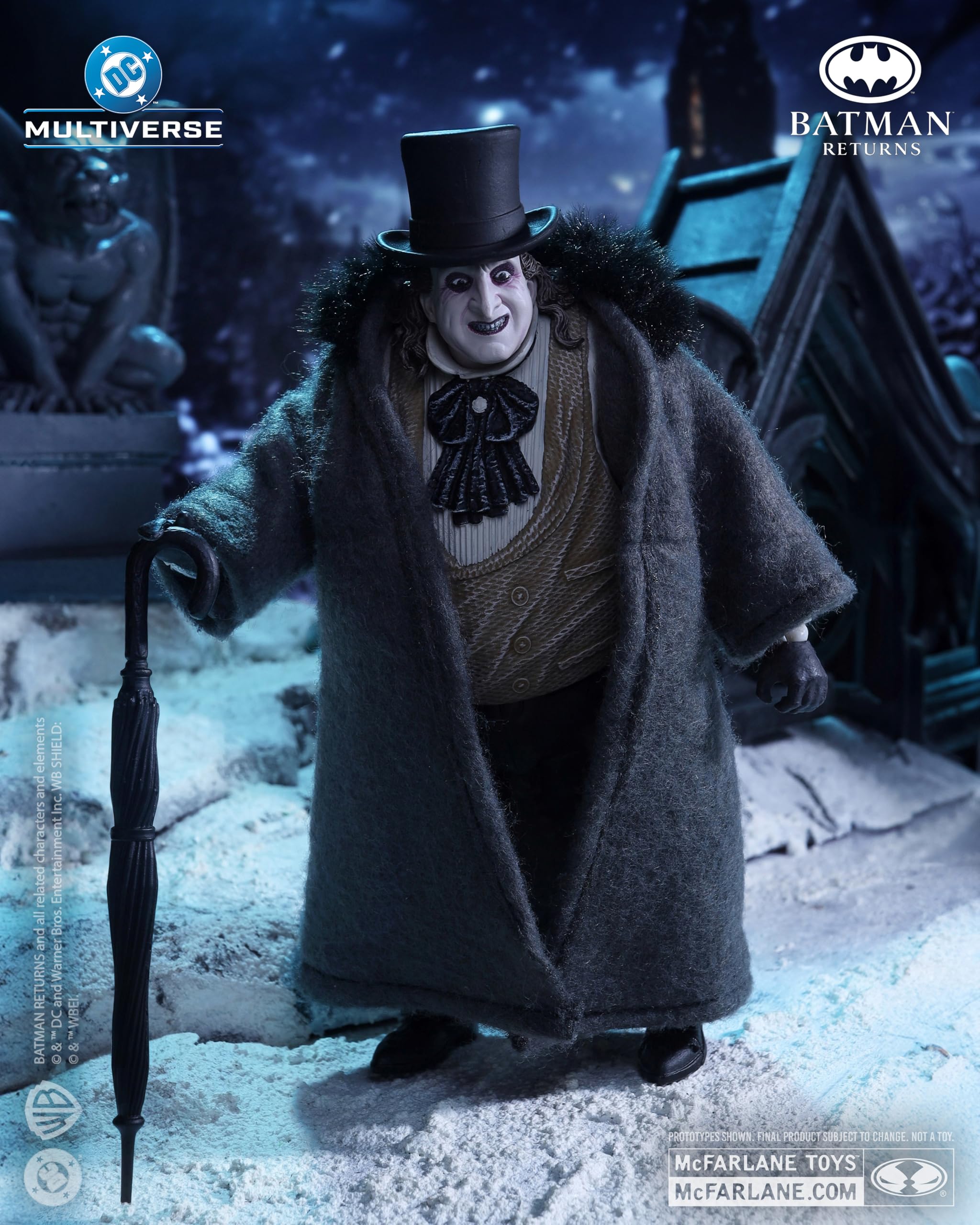 McFarlane DC Multiverse The Penguin (Batman Returns) 7in Action Figure - Ultra Articulated Collectible 12