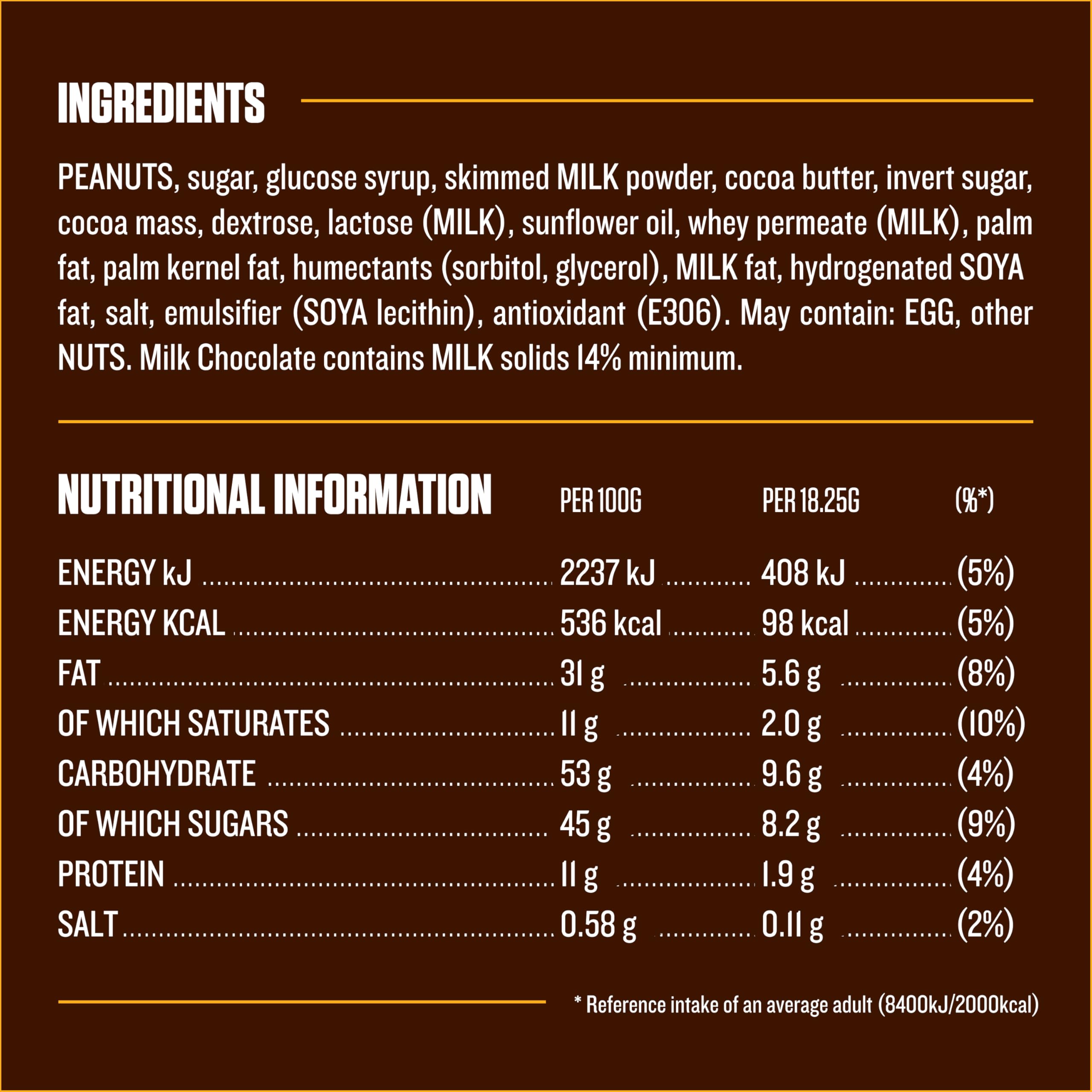 Snickers Creamy Peanut Butter Chocolate Trio Bar - Creamy Peanut Butter Filling | 54.75 g (Pack of 1) 4