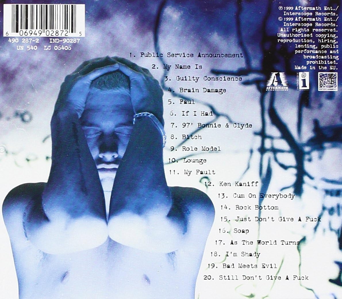 Eminem - The Slim Shady LP Audio CD